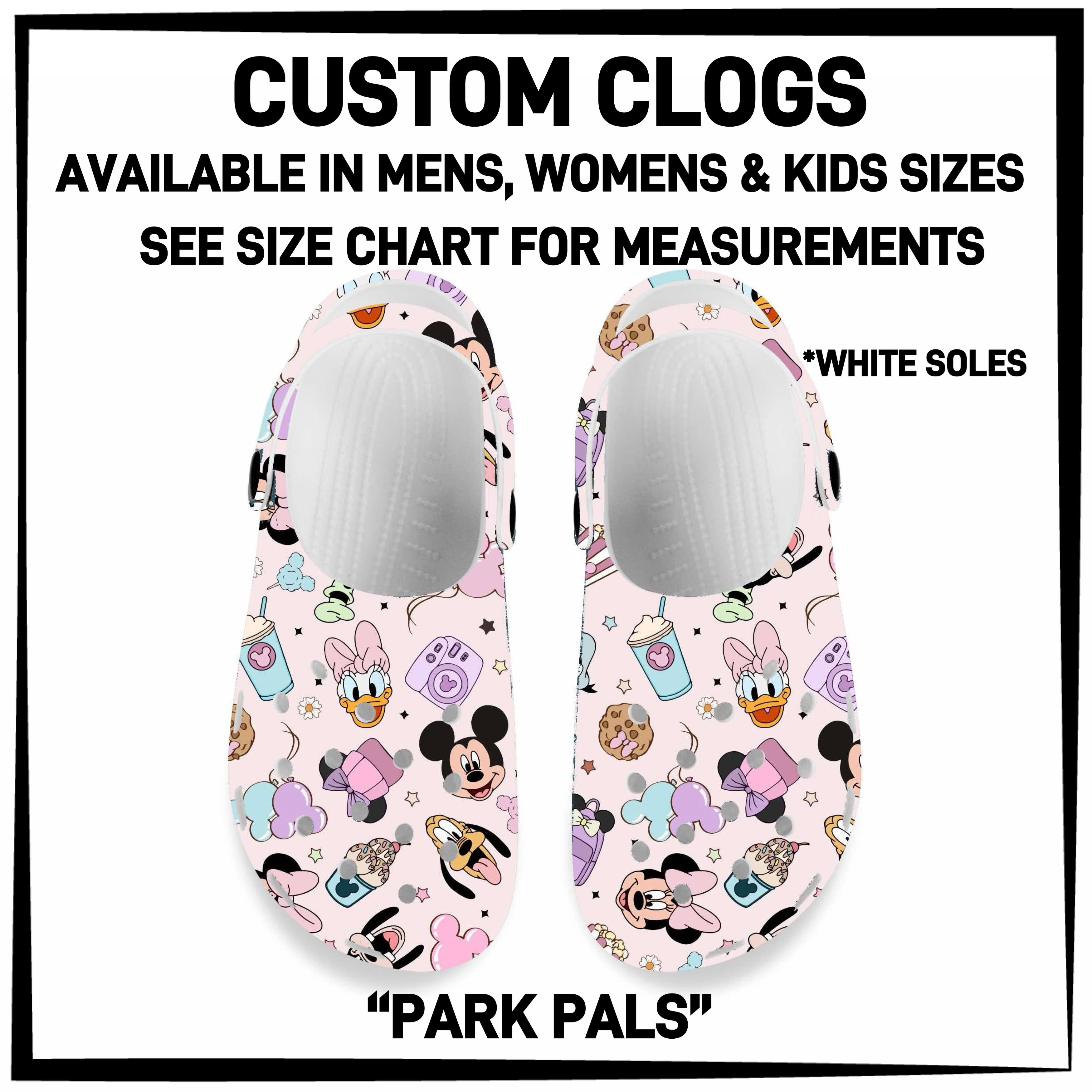 C5RK - Park Pals Custom Clogs - Preorder ETA: Late March