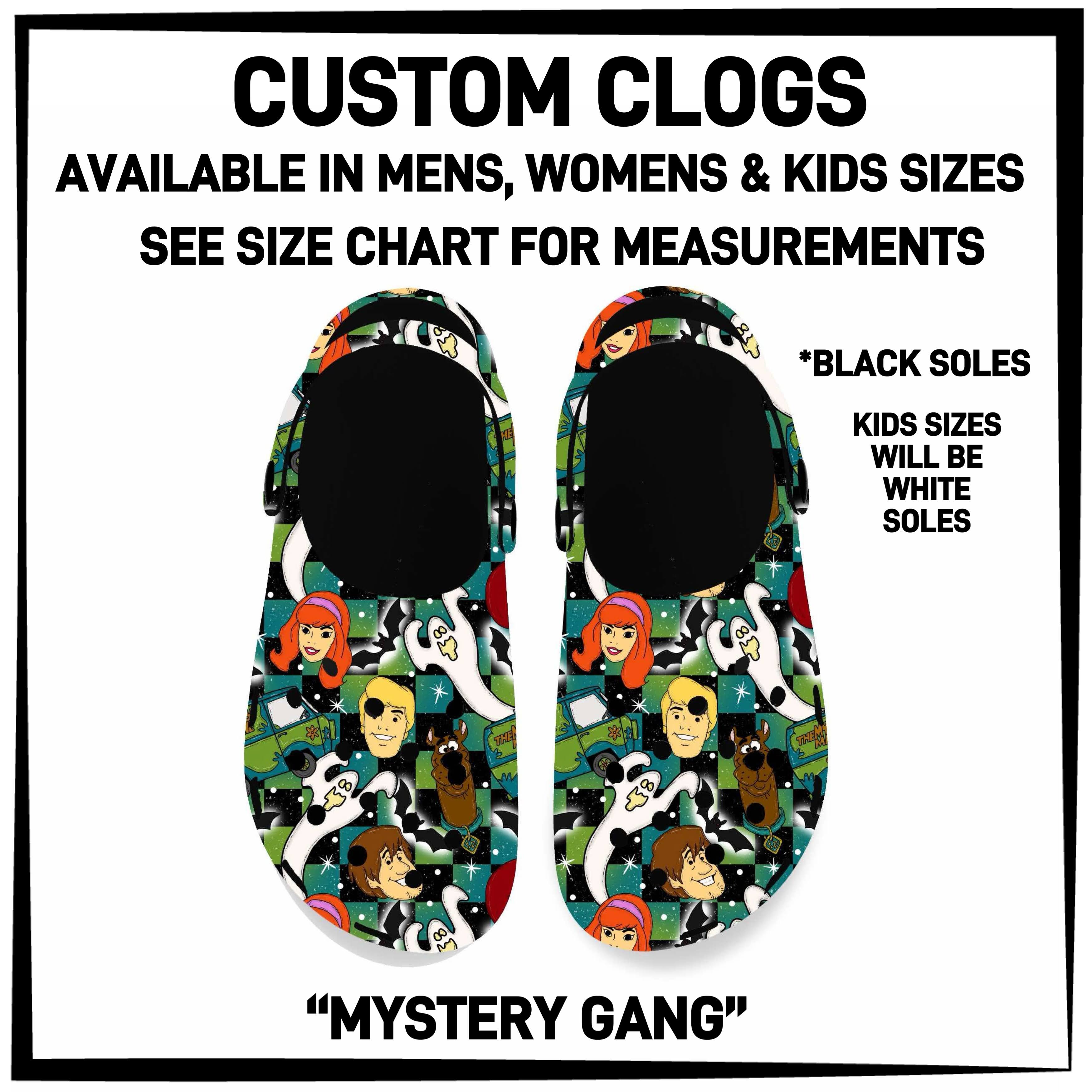 C5RK - Mystery Gang Custom Clogs - Preorder ETA: Late March