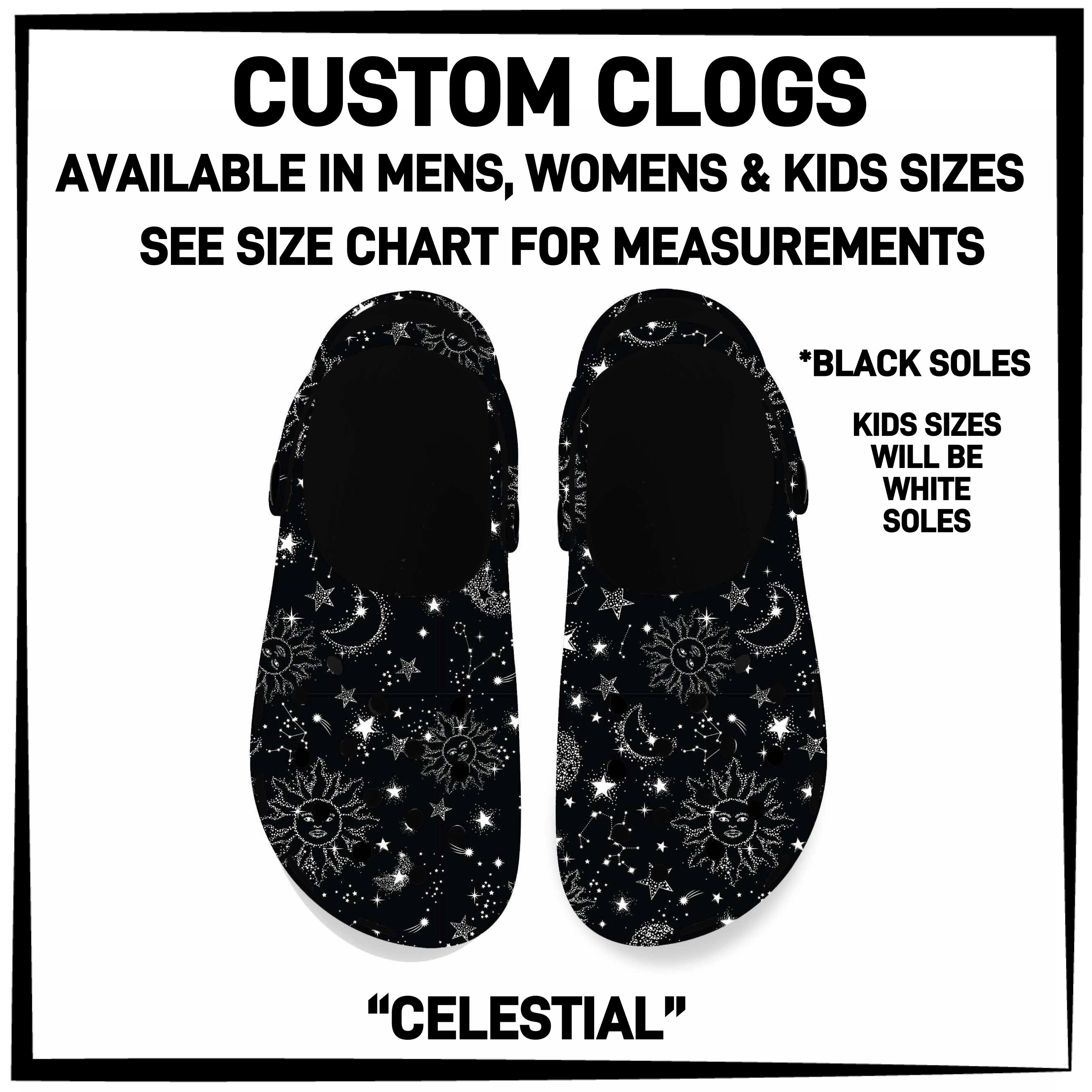 C5RK - Celestial Custom Clogs - Preorder ETA: Late March