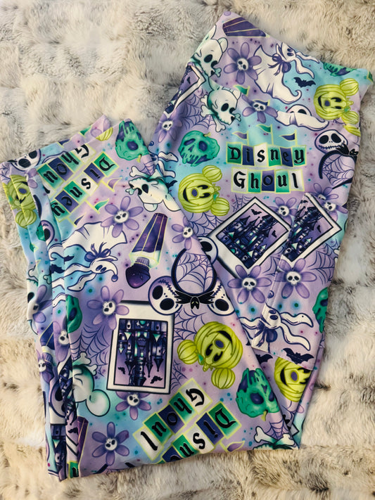 Disney Ghoul Capri Length Leggings With Pockets