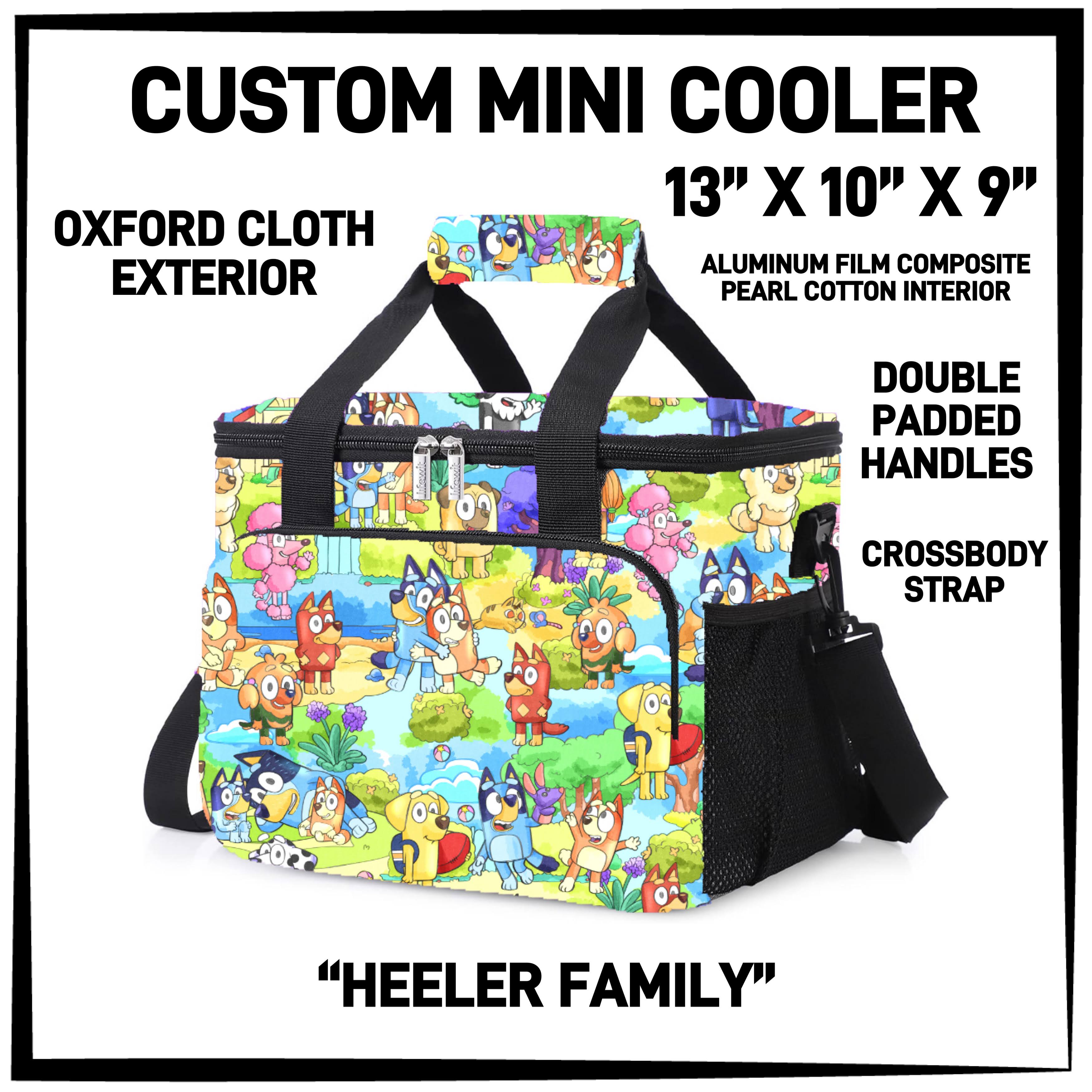 MI1C - Heeler Family Mini Cooler - Preorder ETA: Late March