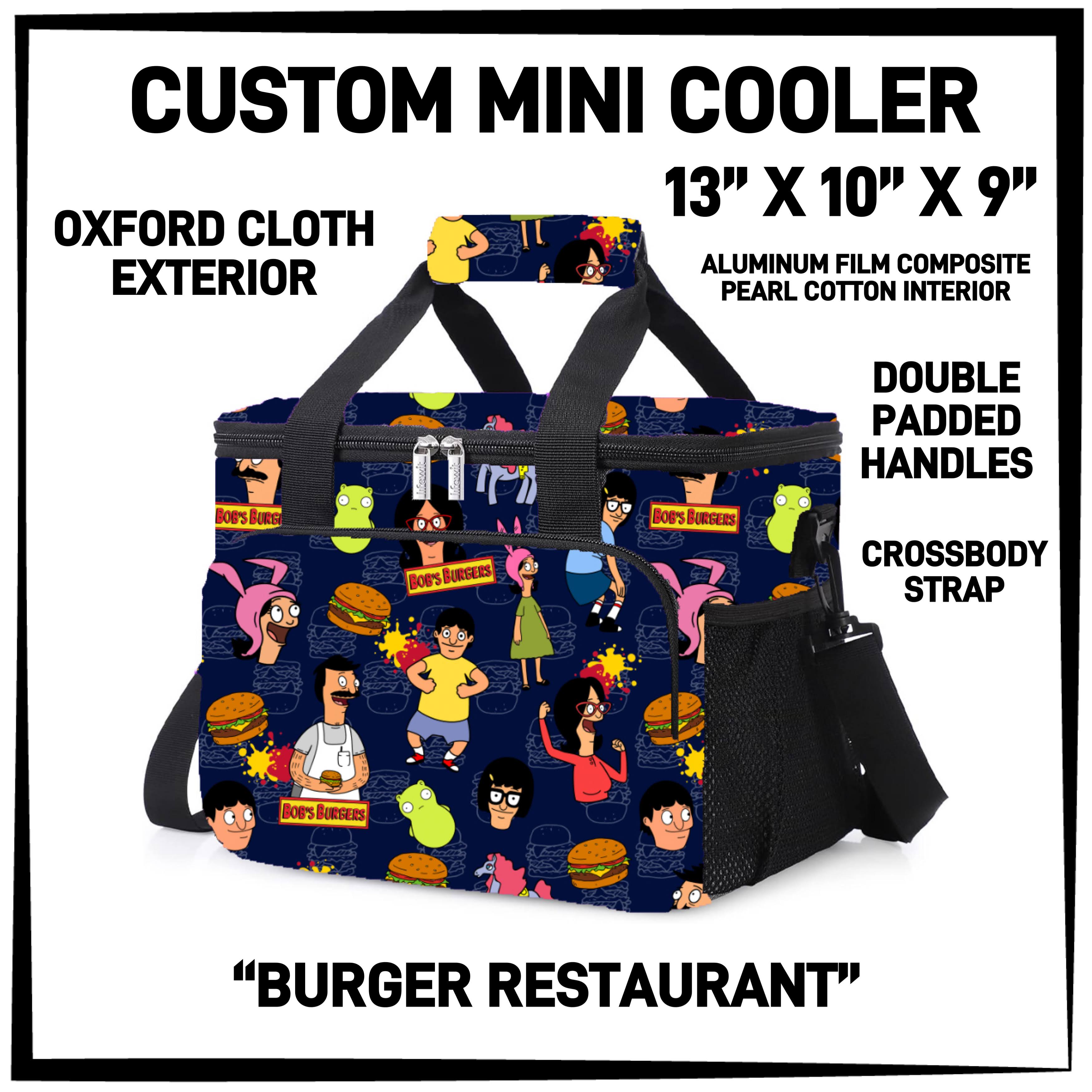 MI1C - Burger Restaurant Mini Cooler - Preorder ETA: Late March