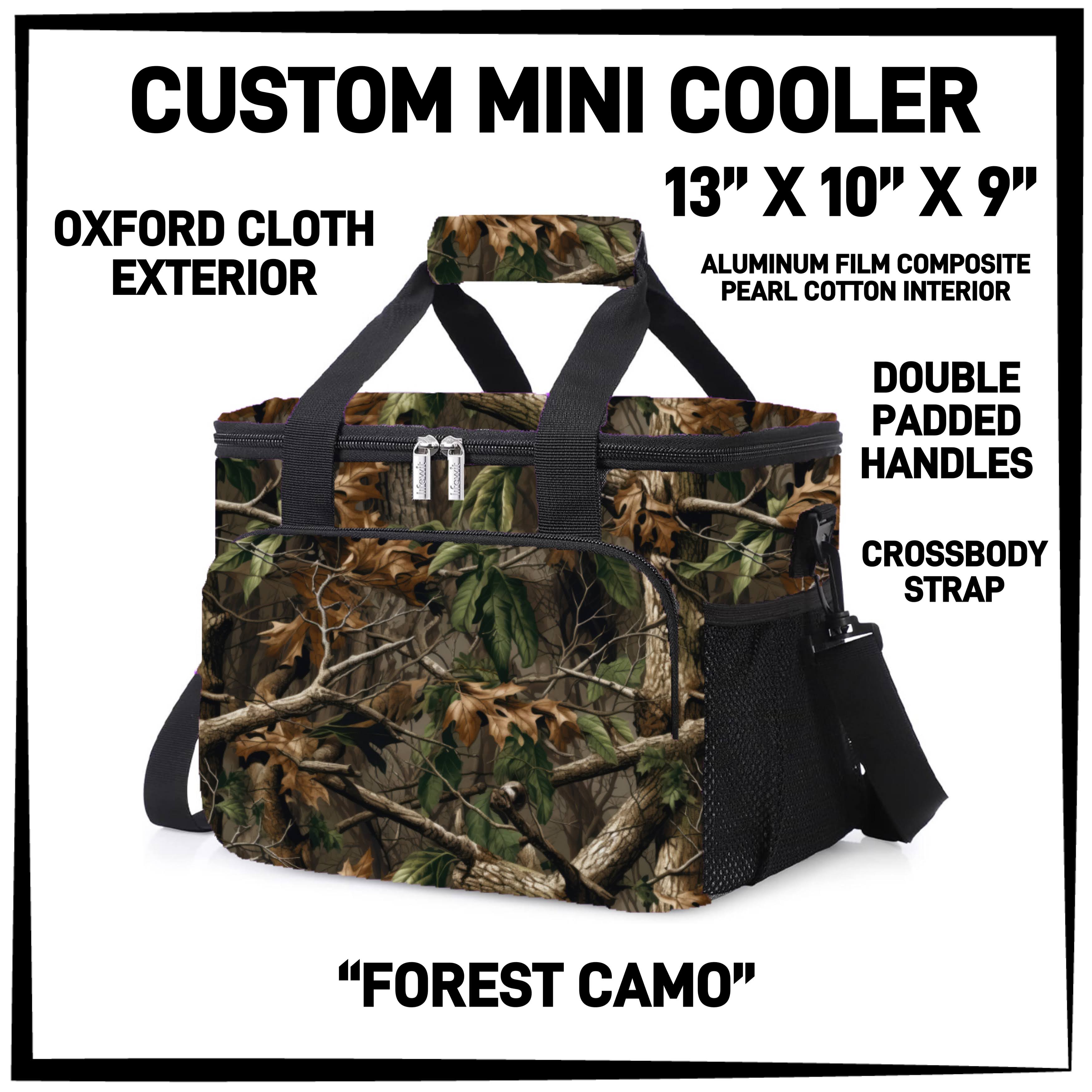 MI1C - Forest Camo Mini Cooler - Preorder ETA: Late March