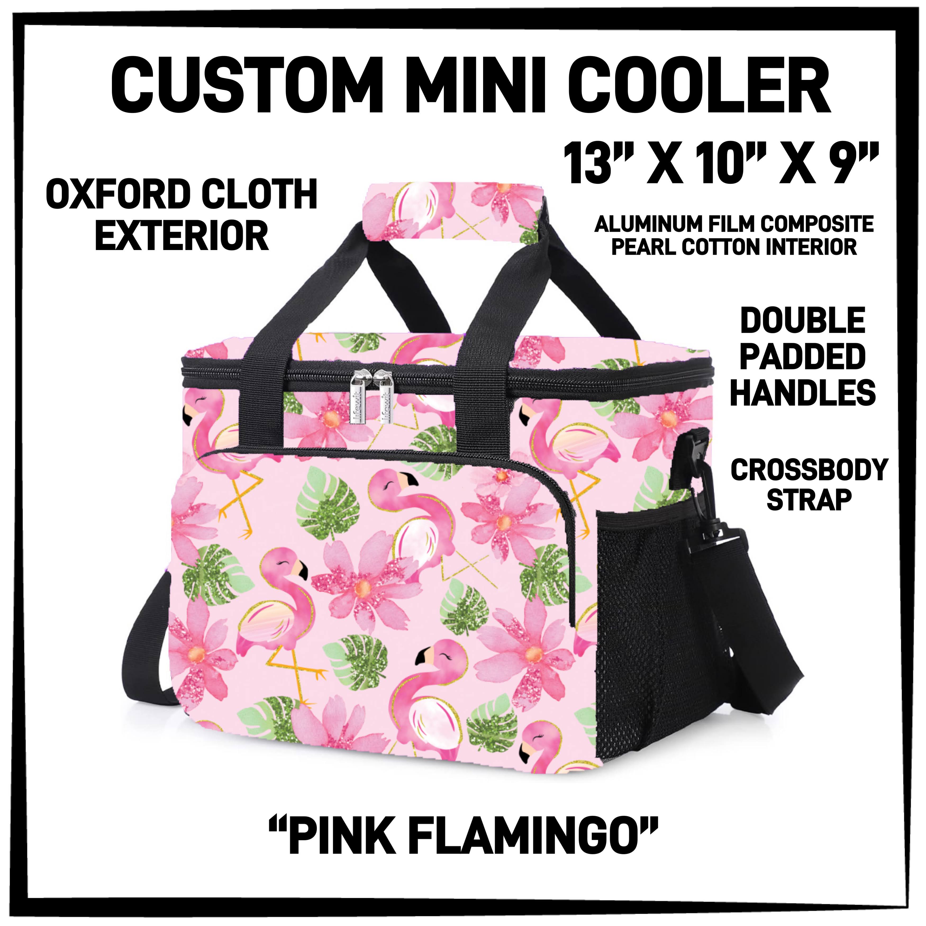 MI1C - Pink Flamingo Mini Cooler - Preorder ETA: Late March