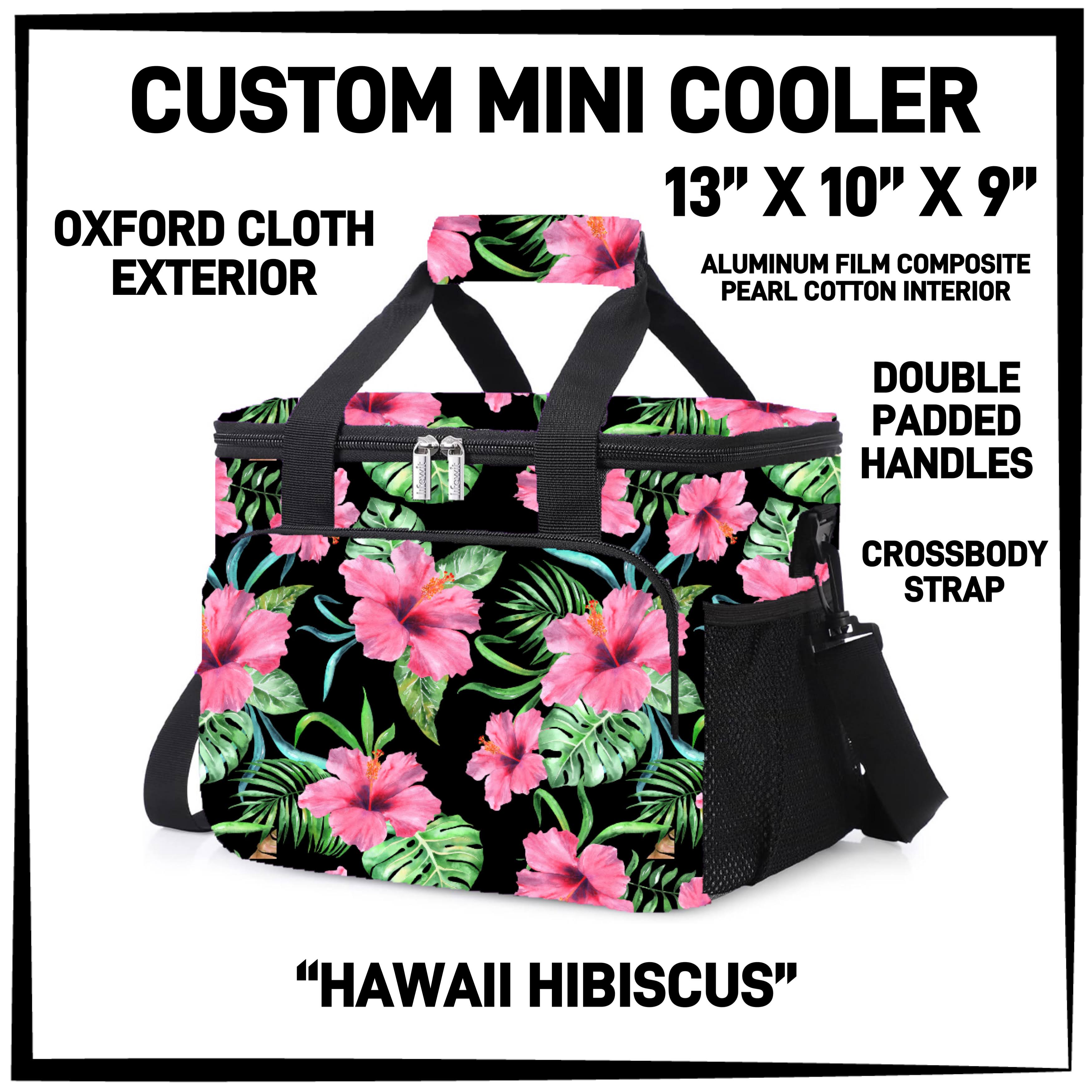 MI1C - Hawaii Hibiscus Mini Cooler - Preorder ETA: Late March