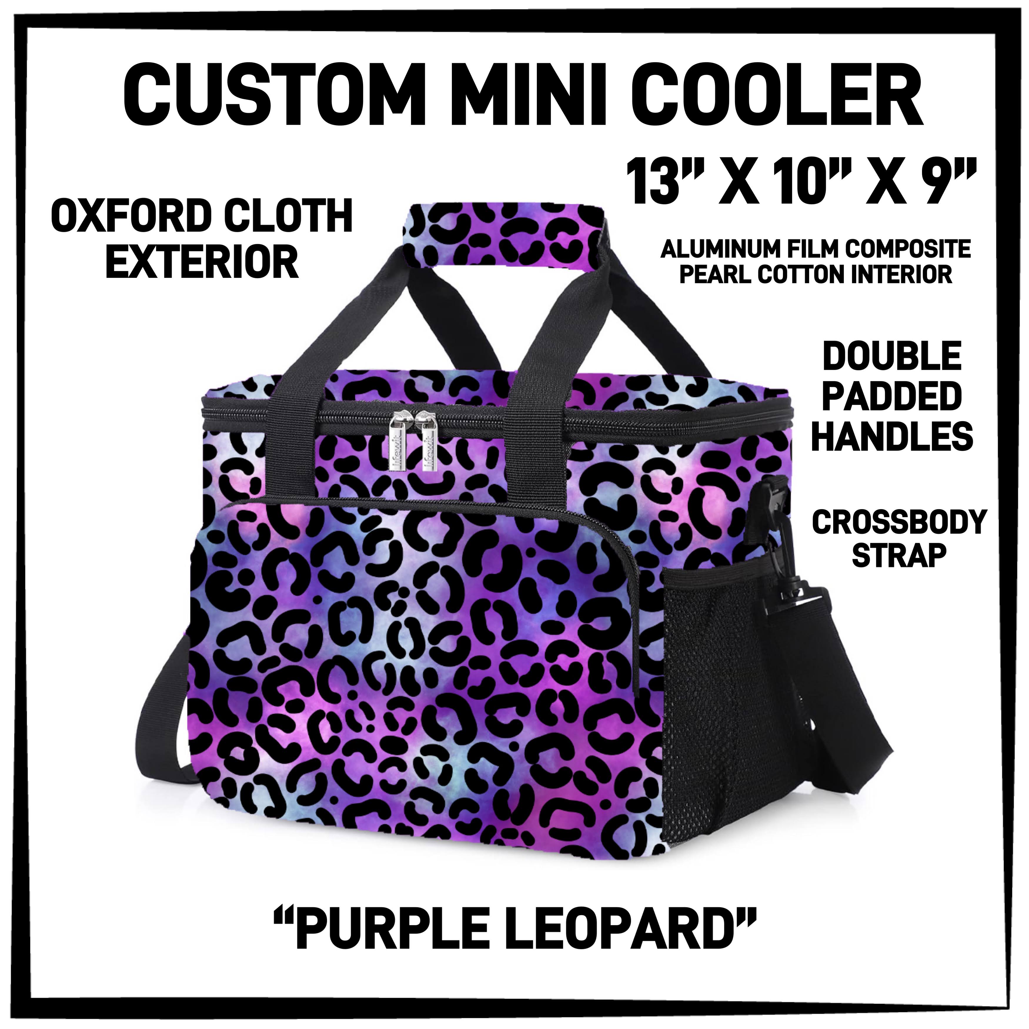 MI1C - Purple Leopard Mini Cooler - Preorder ETA: Late March