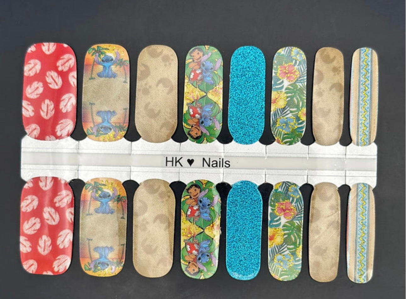 Tropical Trouble Nail Wraps