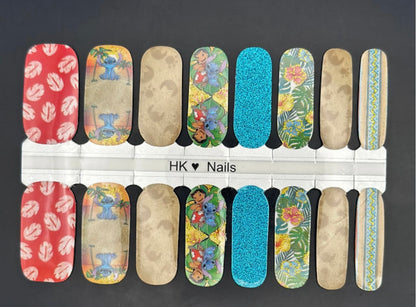 Tropical Trouble Nail Wraps