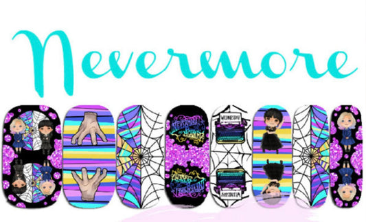 Nevermore Nail Wraps