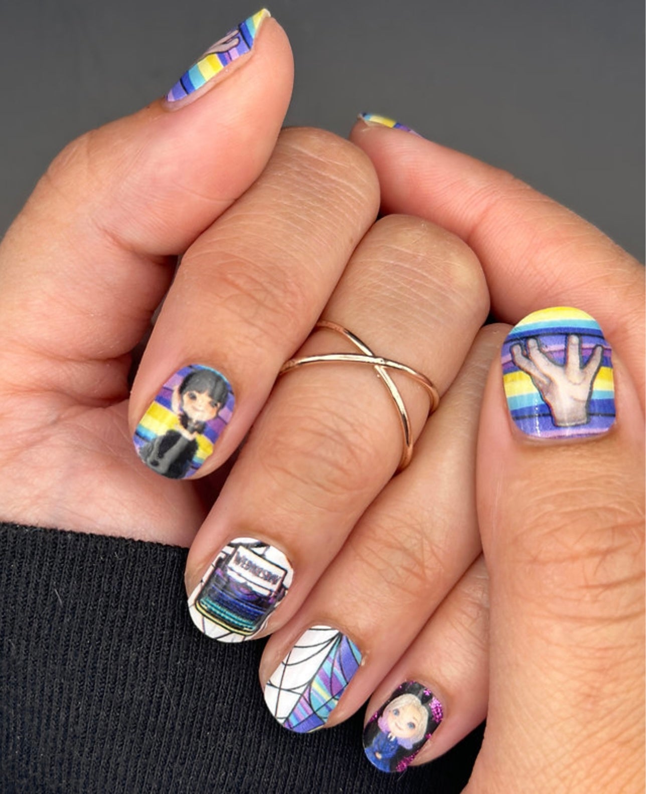 Nevermore Nail Wraps