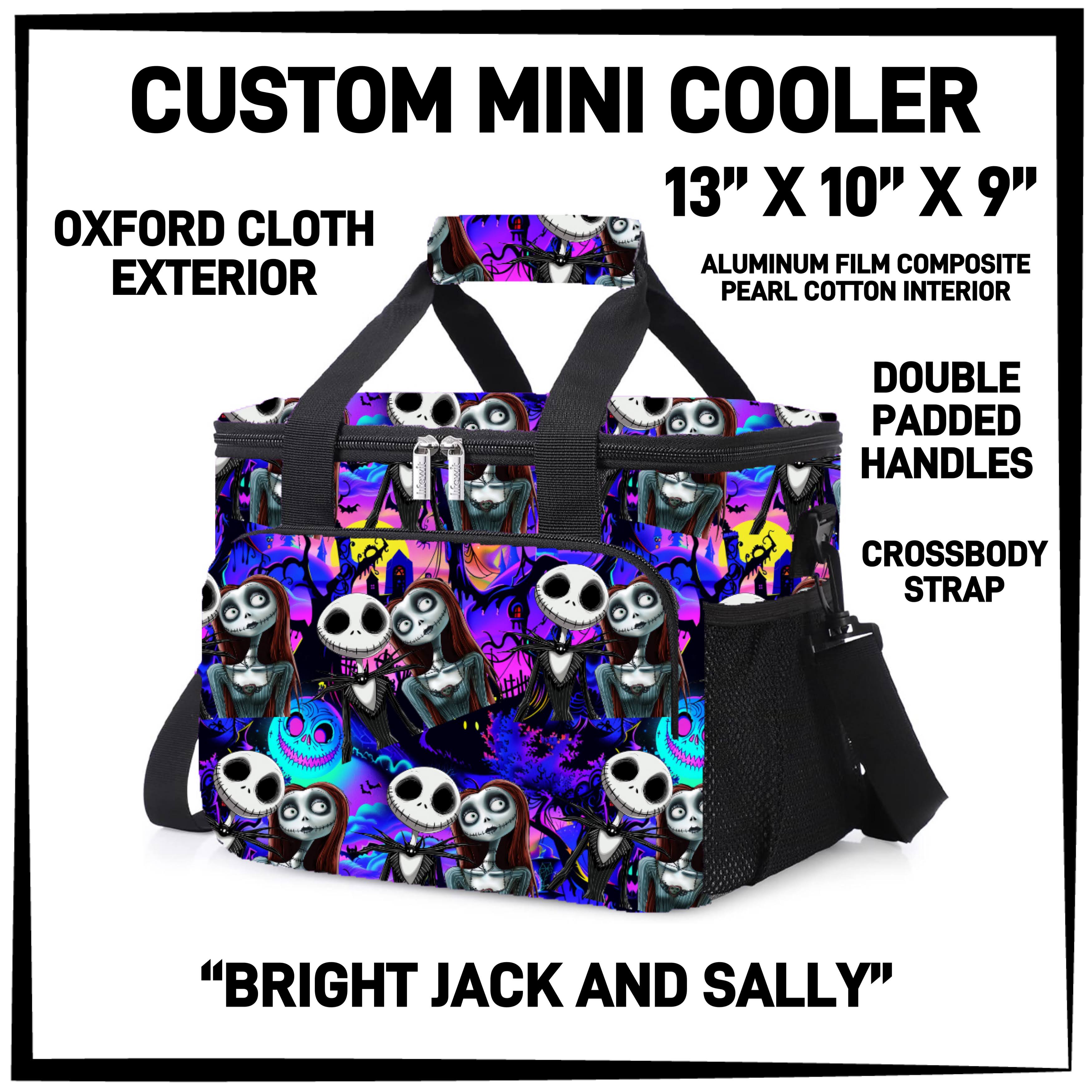 MI1C - Bright Jack and Sally Mini Cooler - Preorder ETA: Late March