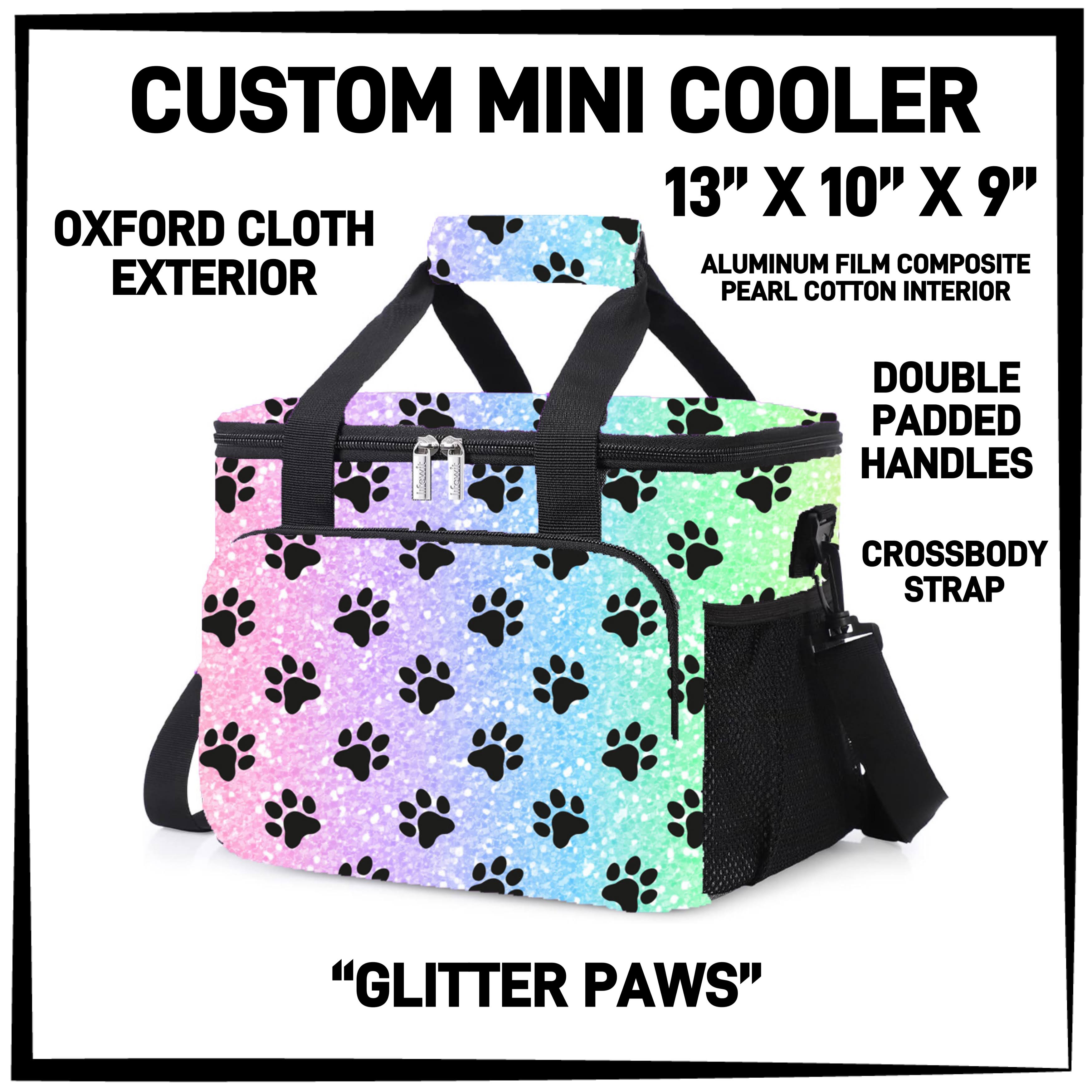 MI1C - Glitter Paws Mini Cooler - Preorder ETA: Late March