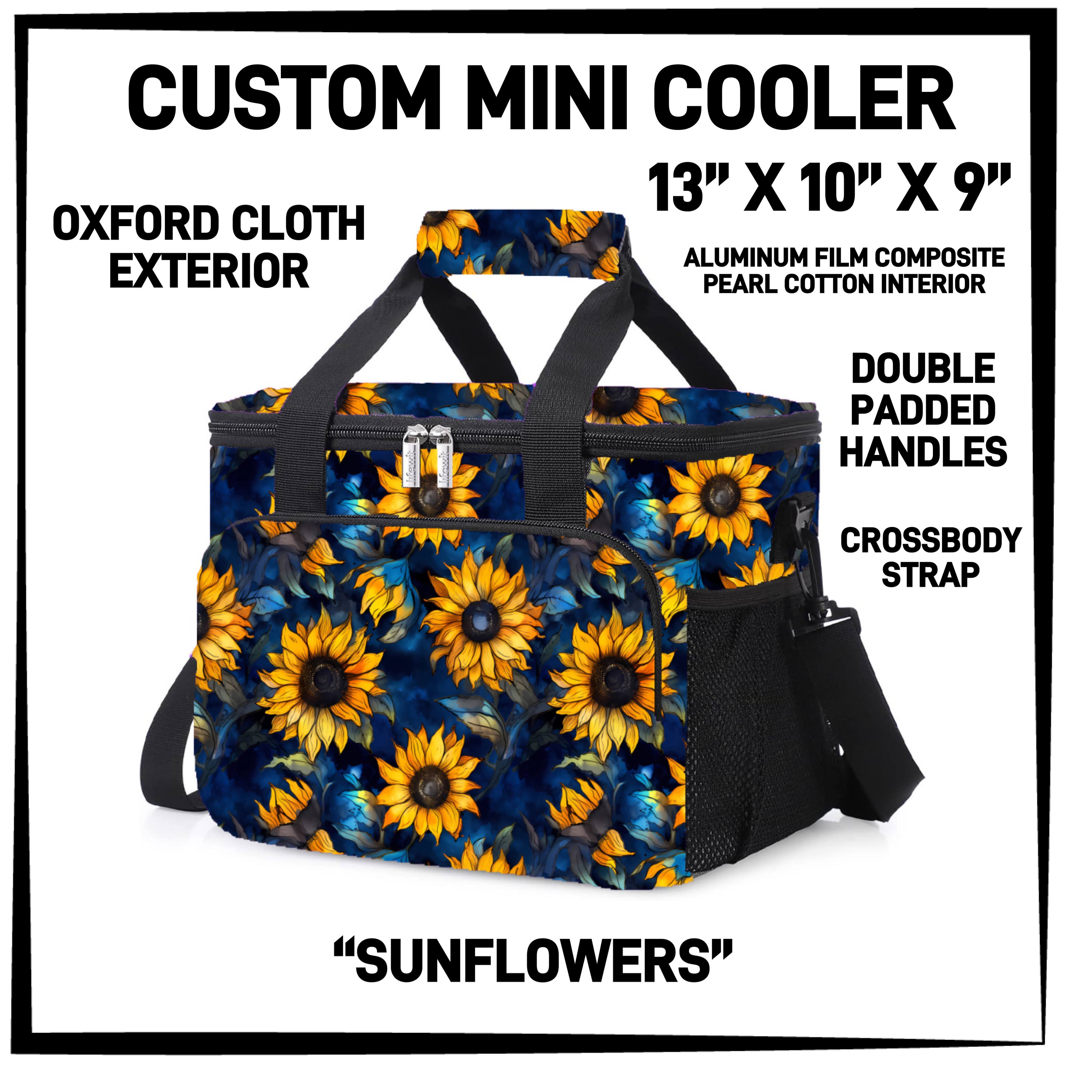 MI1C - Sunflowers Mini Cooler - Preorder ETA: Late March