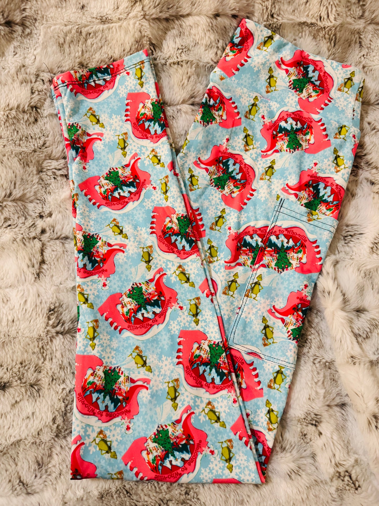 Welcome Vill Full Length Leggings With Pockets