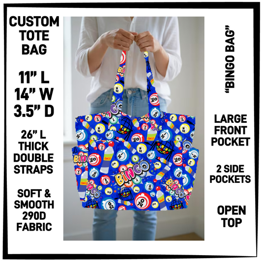 N2TB - Bingo Bag Custom Tote Bag - Preorder Closing 7/22 ETA: Late Sept