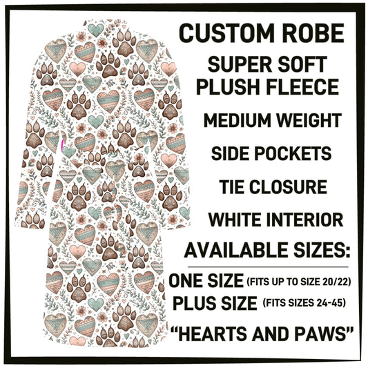 RTS - Hearts and Paws Robe