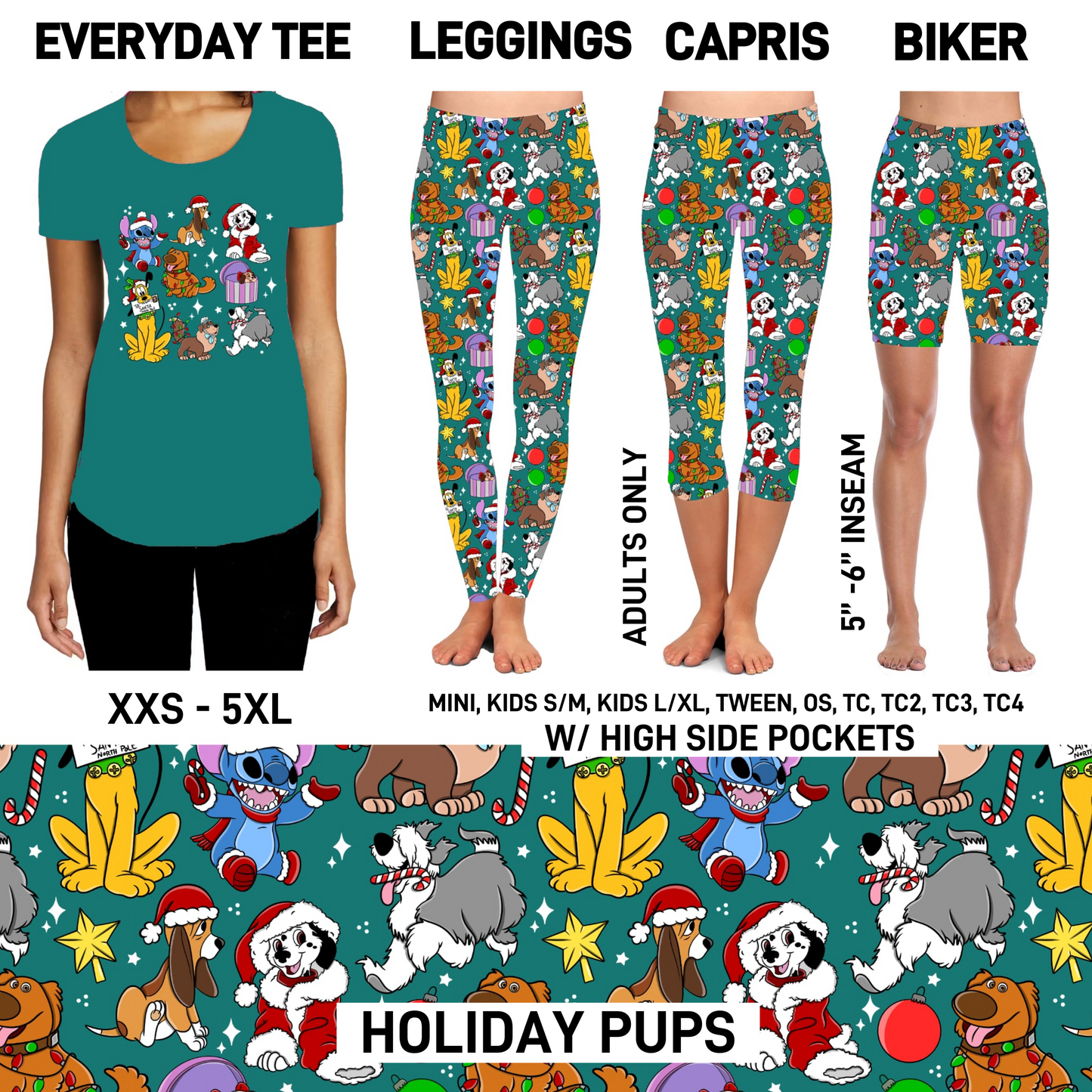 E1VD - Holiday Pups - Preorder Closing 7/29 ETA: Late Sept