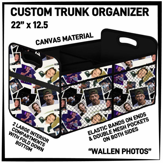 RTS - Wallen Photos Car Trunk Organizer