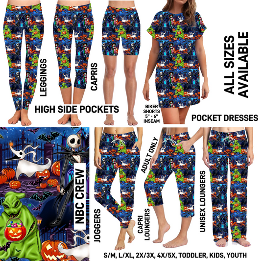 RTS - NBC Crew Leggings with High Side Pockets