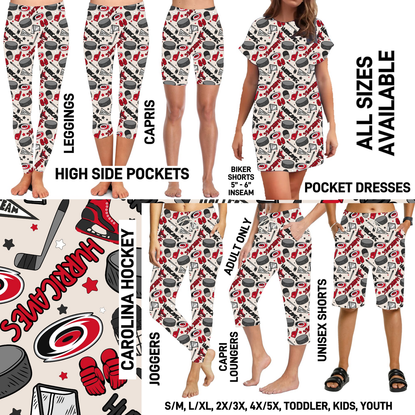 HB7H - Carolina Hockey - Preorder Closing 8/9 ETA: Early Oct