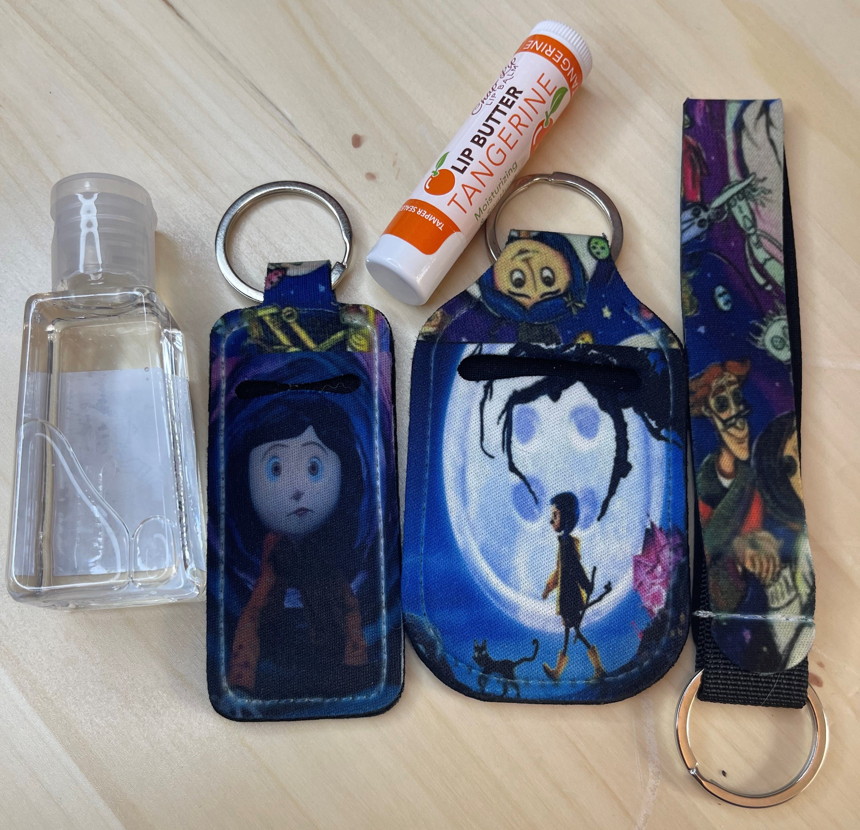 Inspired Coraline Keychain Set