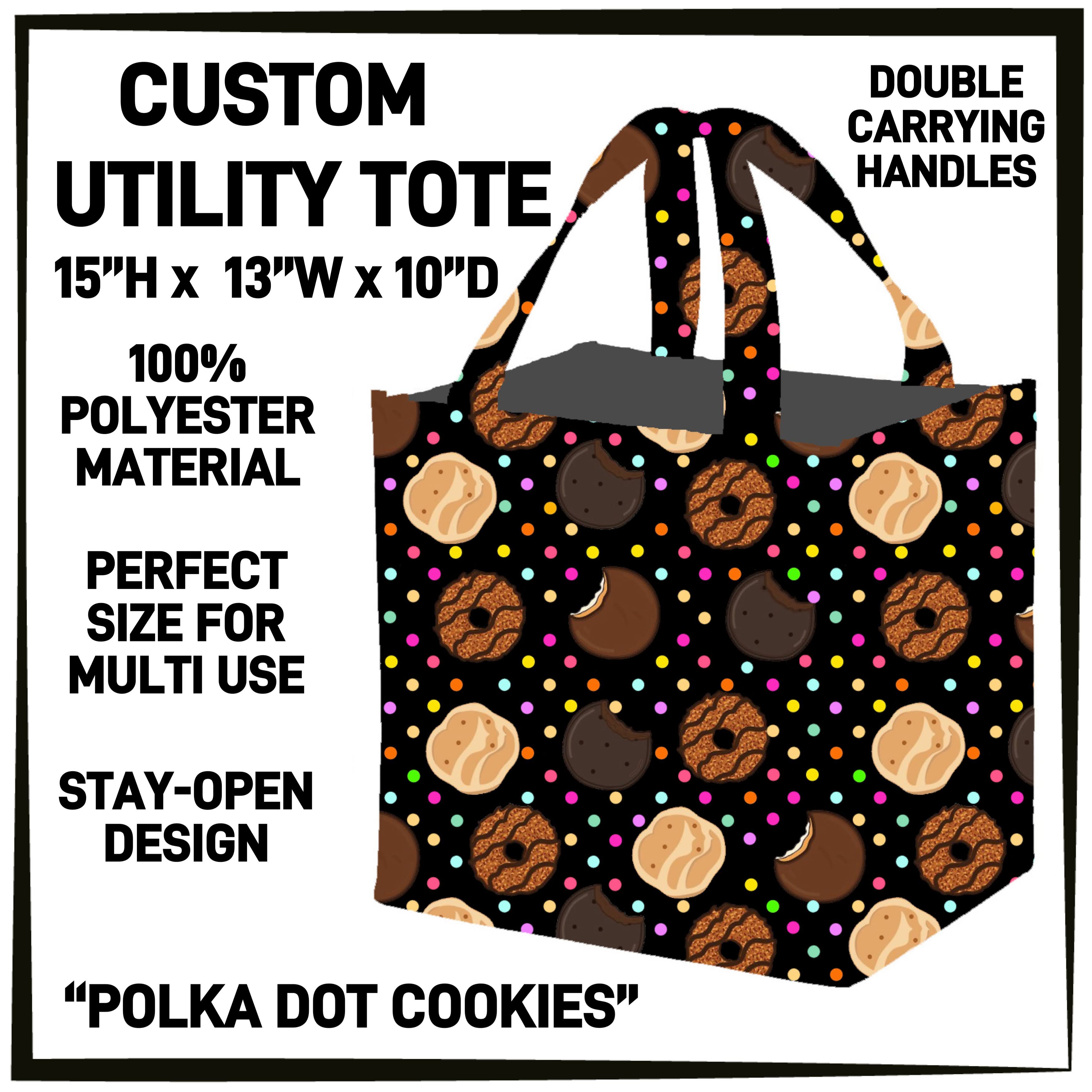 GS1P - Polka Dot Cookies Utility Tote - Preorder ETA: Early Jan