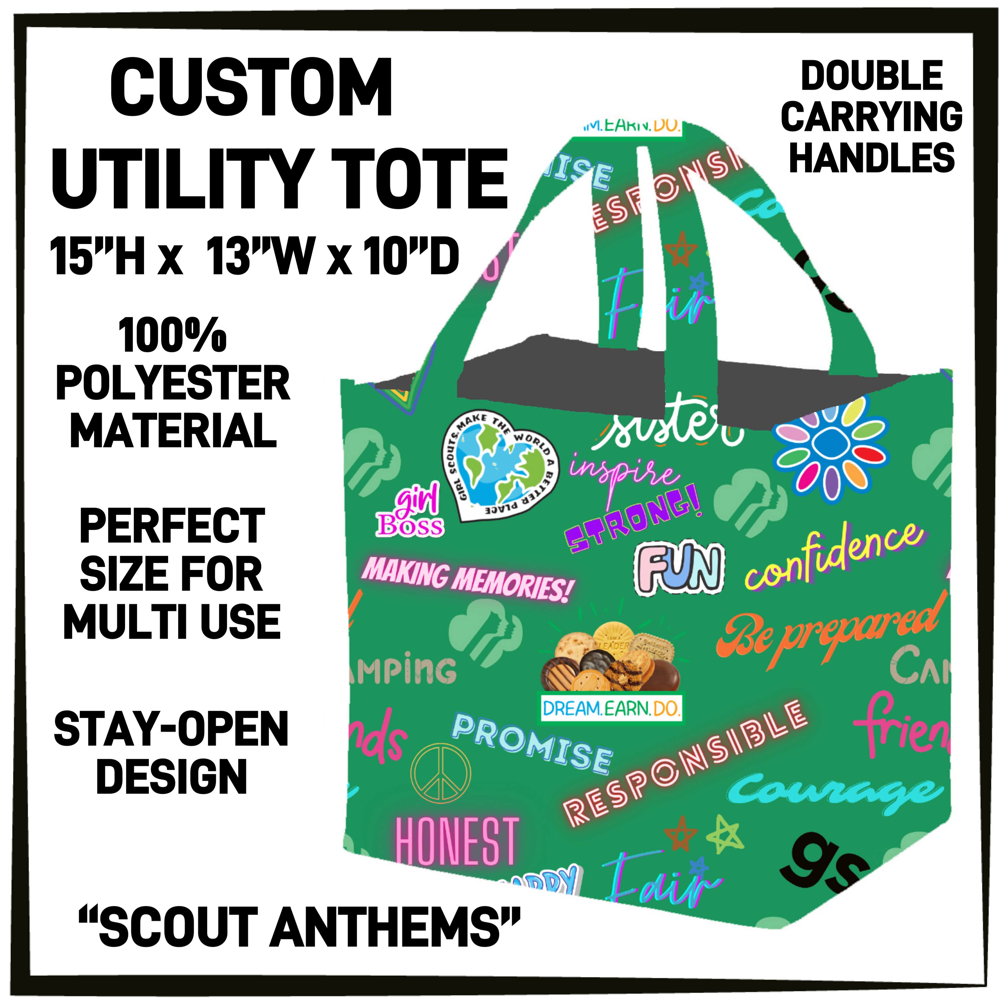 GS1P - Scout Anthems Utility Tote - Preorder ETA: Early Jan