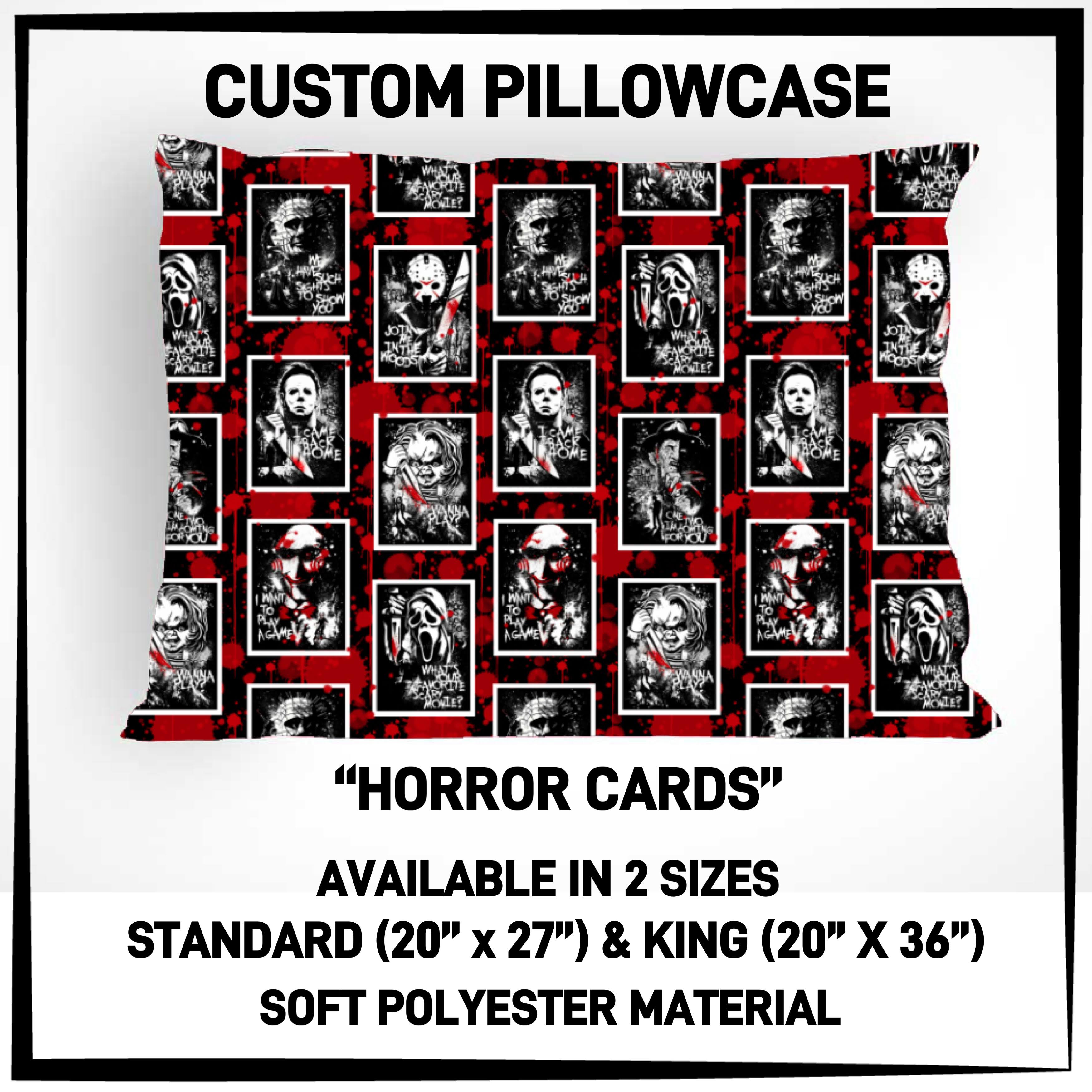 P5CP - Horror Cards Pillowcase - Preorder ETA: Mid-Dec