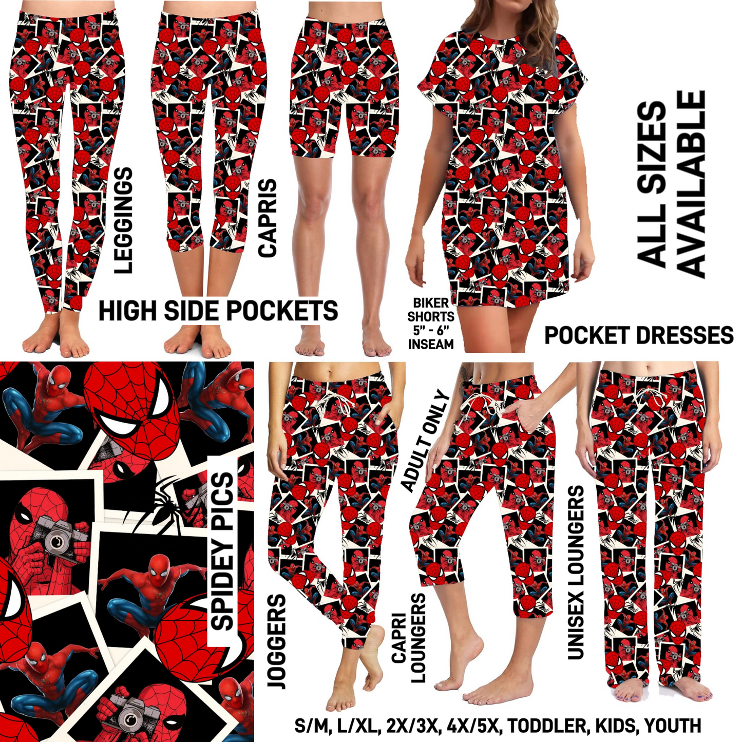 297BT - Spidey Pics - Preorder Closing 8/16 ETA: Mid-Oct