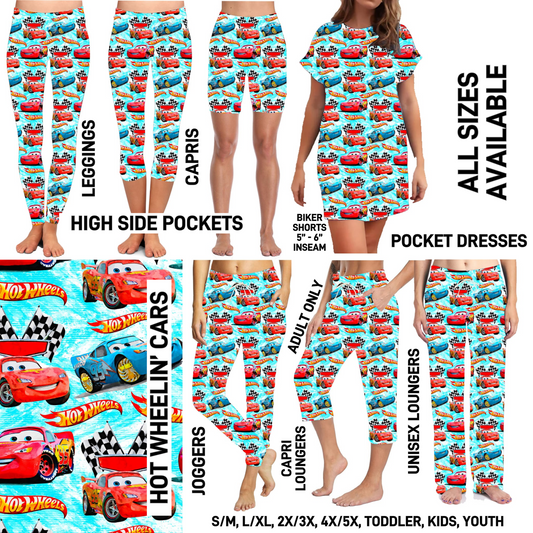 297BT - Hot Wheelin' Cars - Preorder Closing 8/16 ETA: Mid-Oct
