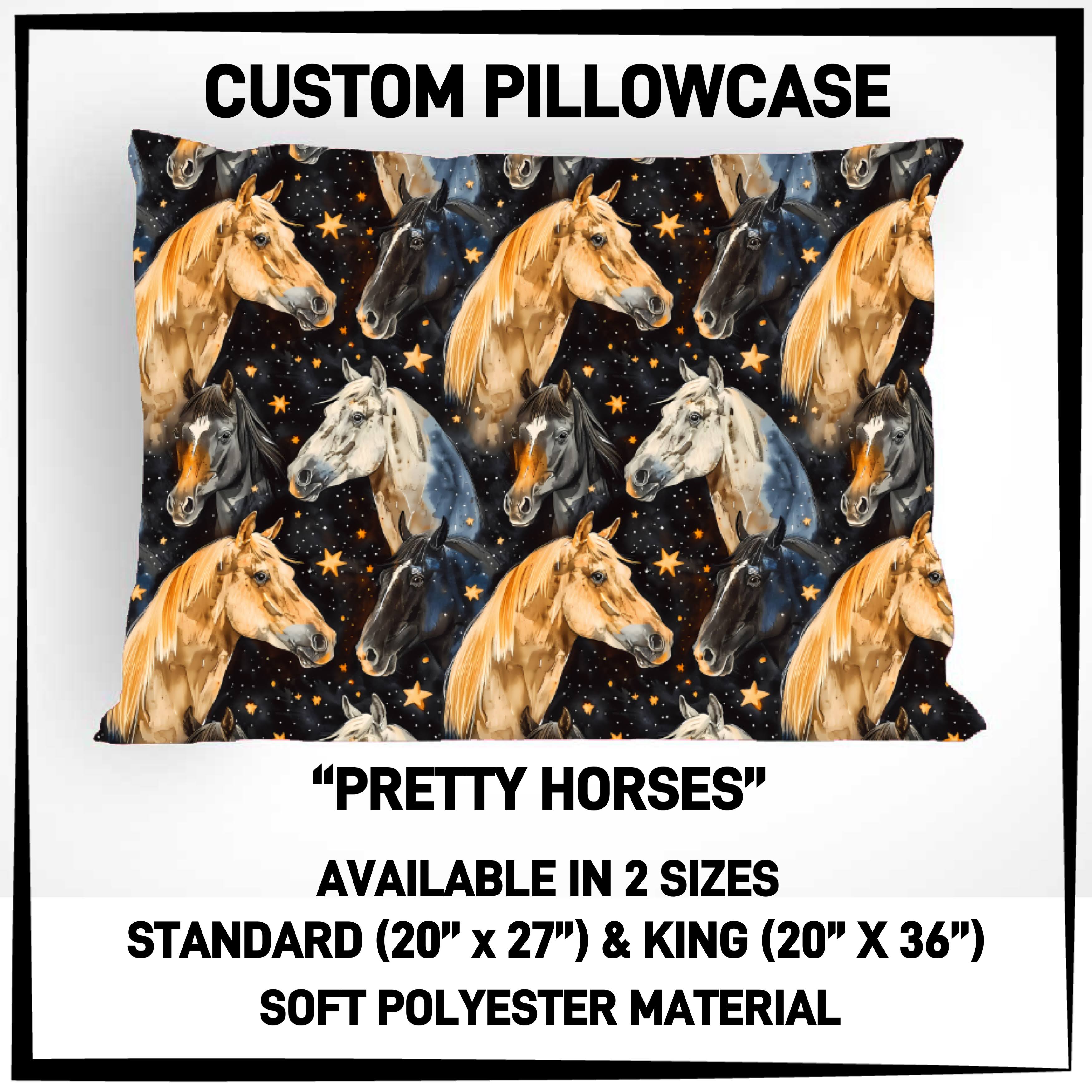 P5CP - Pretty Horses Pillowcase - Preorder ETA: Mid-Dec