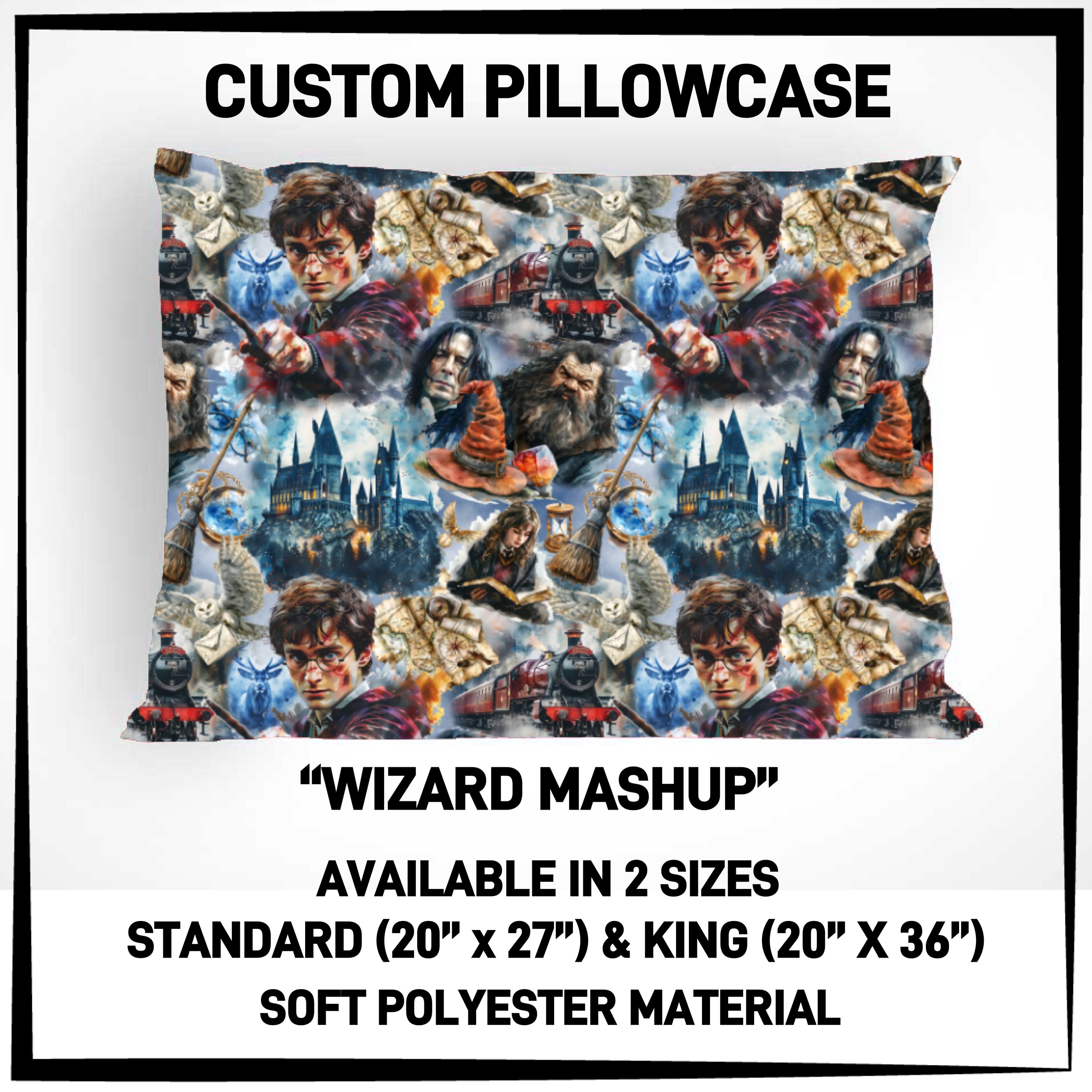 P5CP - Wizard Mashup Pillowcase - Preorder ETA: Mid-Dec