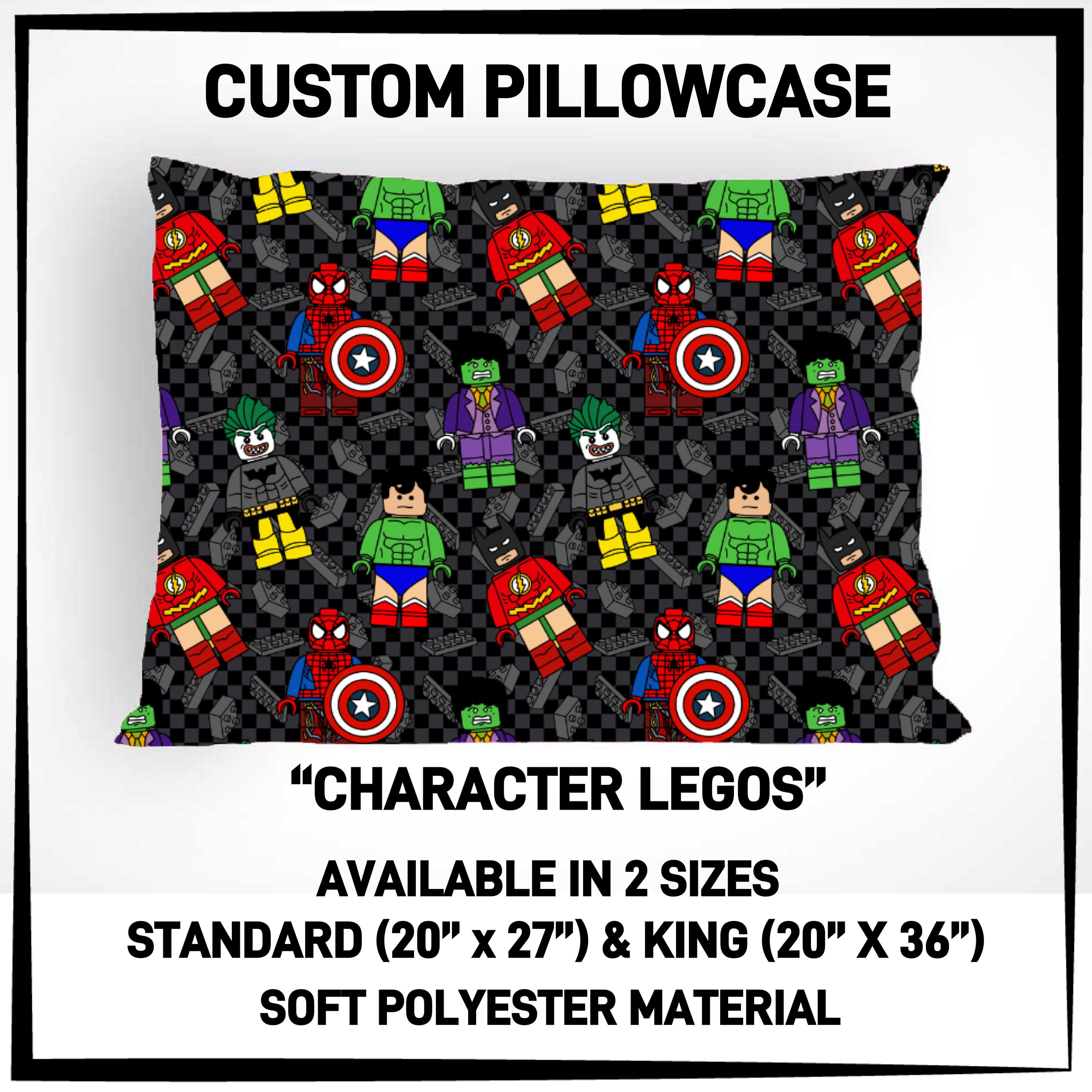 P5CP - Character Legos Pillowcase - Preorder ETA: Mid-Dec