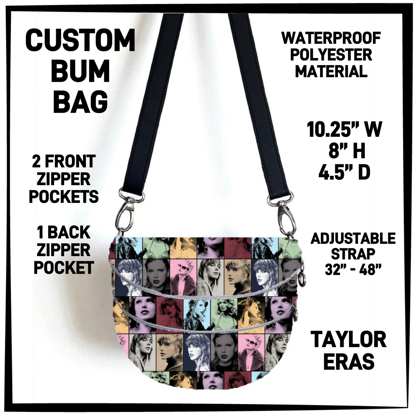 B1BM - Taylor Eras Bum Bag - Preorder Closing 8/19 ETA: Mid-Oct