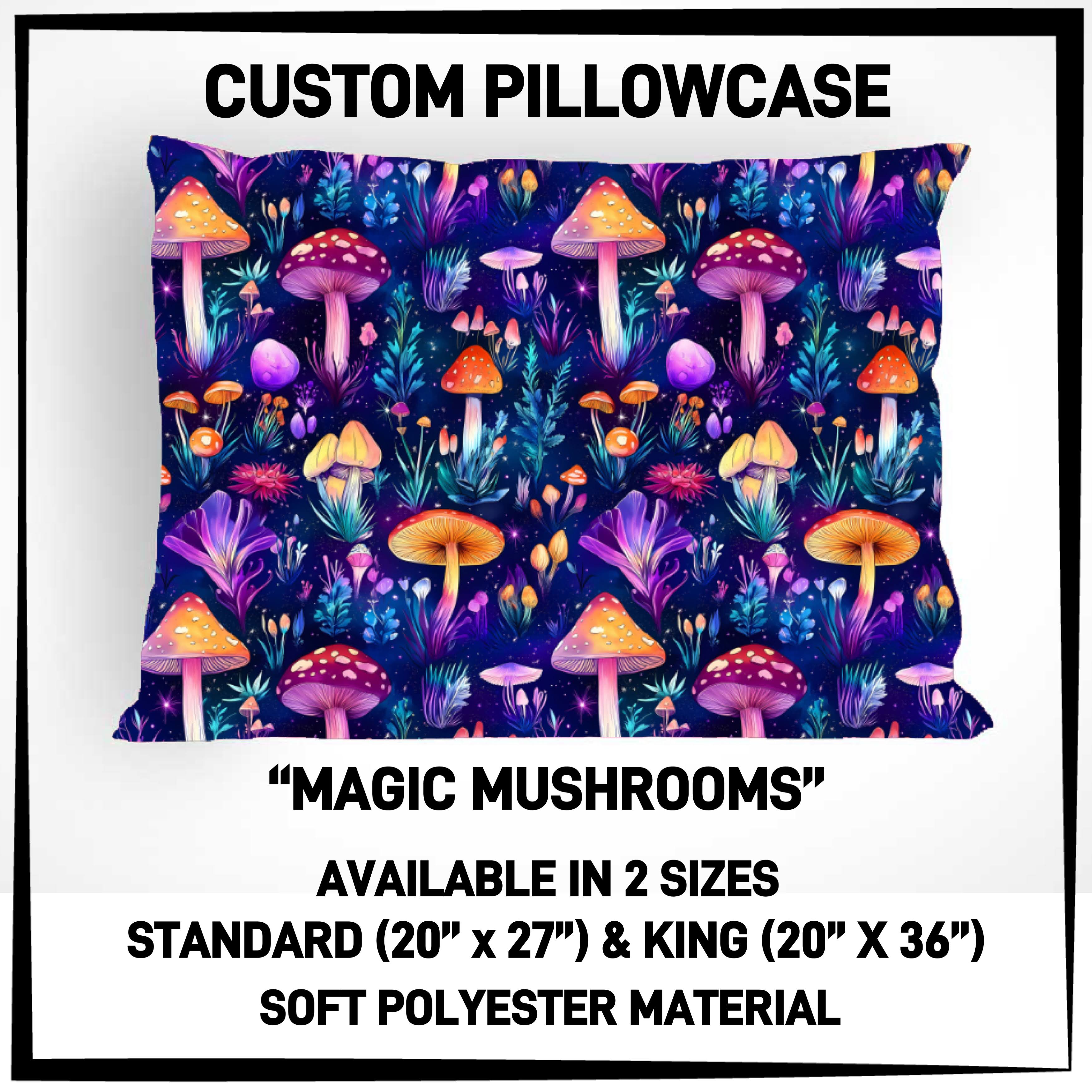 P5CP - Magic Mushrooms Pillowcase - Preorder ETA: Mid-Dec