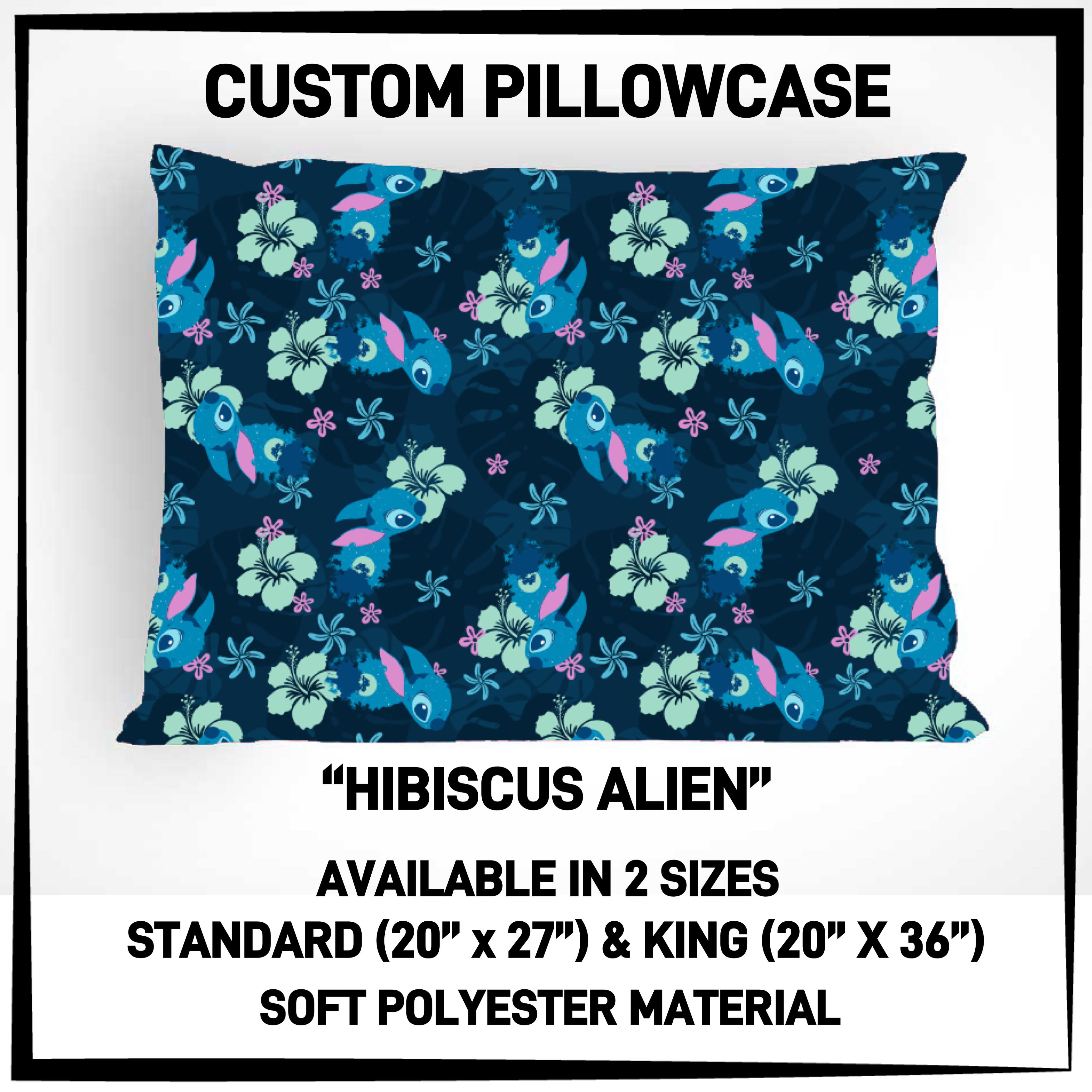 P5CP - Hibiscus Alien Pillowcase - Preorder ETA: Mid-Dec