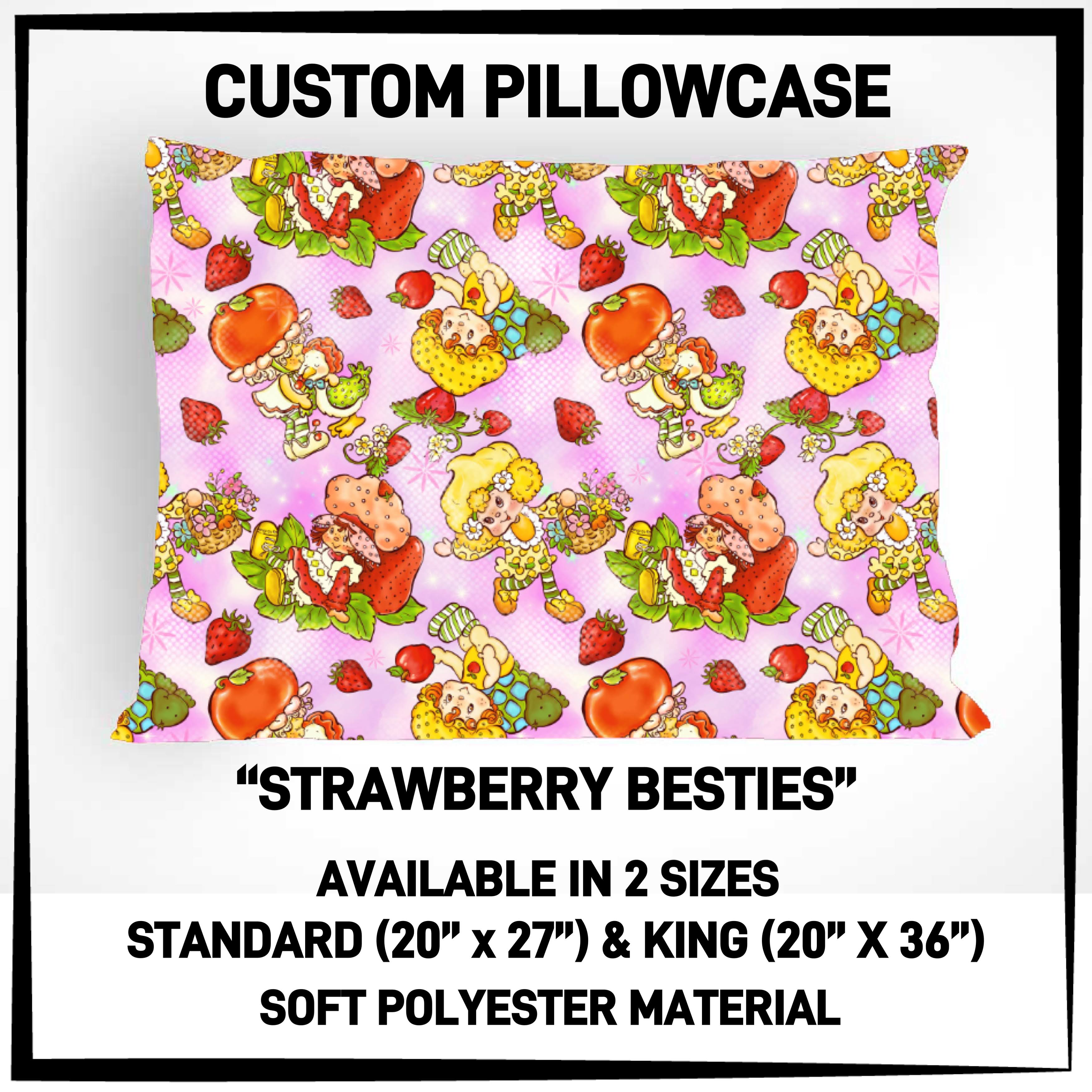 P5CP - Strawberry Besties Pillowcase - Preorder ETA: Mid-Dec