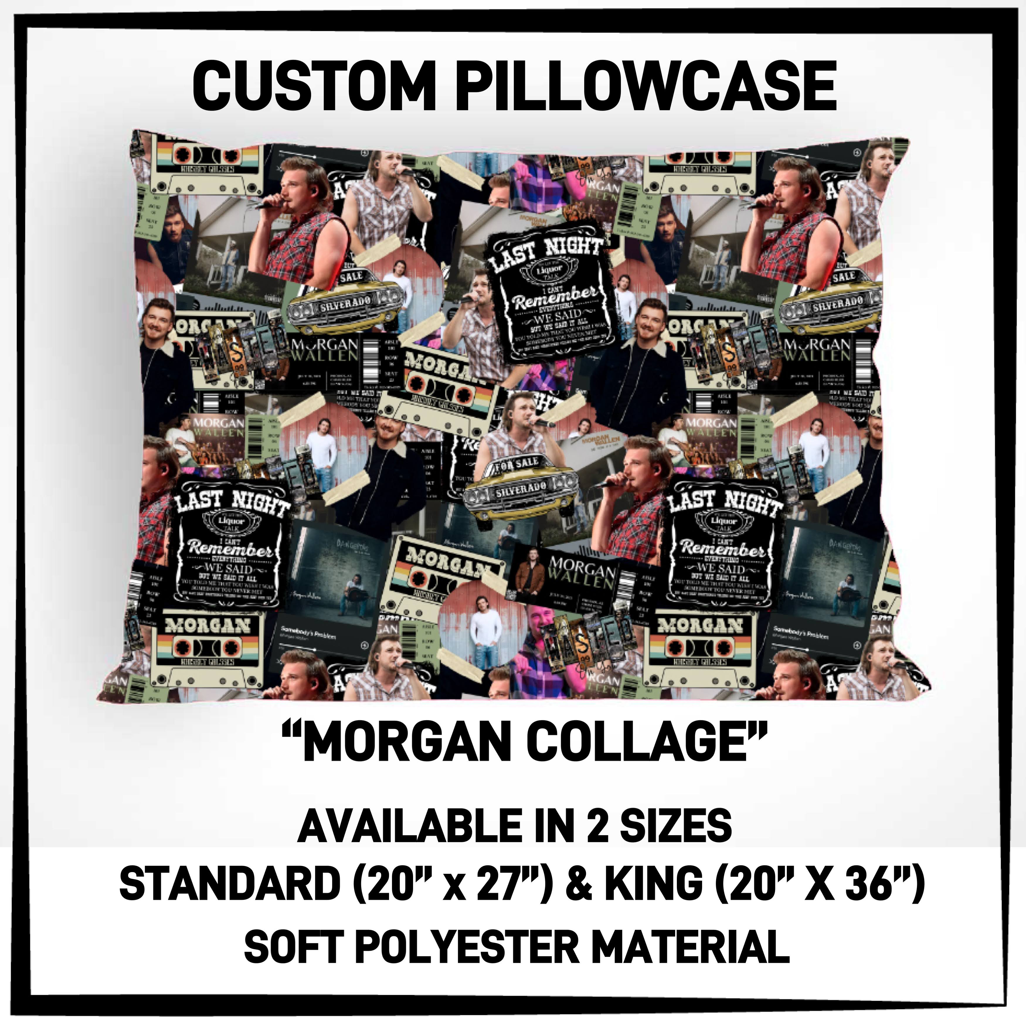 P5CP - Morgan Collage Pillowcase - Preorder ETA: Mid-Dec