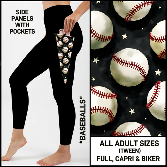 S3PL - Baseballs with Side Panel Pockets - Preorder Closing 4/16 ETA: Mid-June