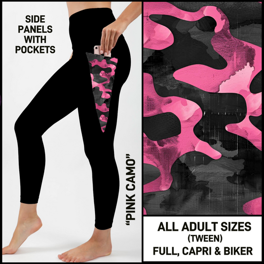 S3PL - Pink Camo with Side Panel Pockets - Preorder Closing 4/16 ETA: Mid-June