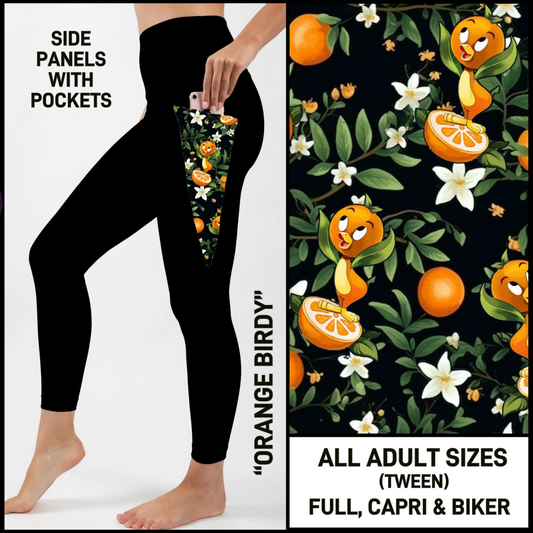 S3PL - Orange Birdy with Side Panel Pockets - Preorder Closing 4/16 ETA: Mid-June