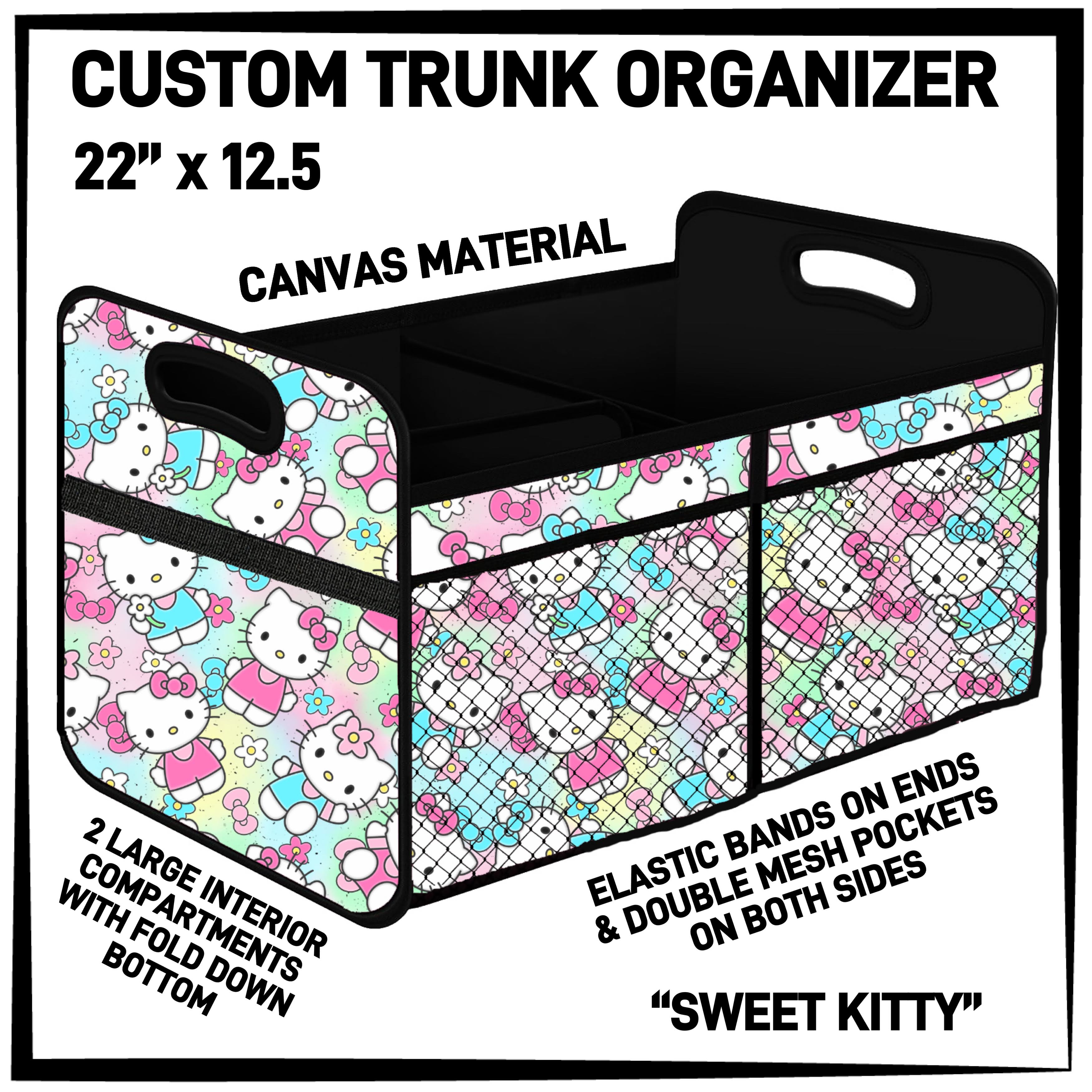 C3TO - Sweet Kitty Car Trunk Organizer - Preorder ETA: Mid-Jan