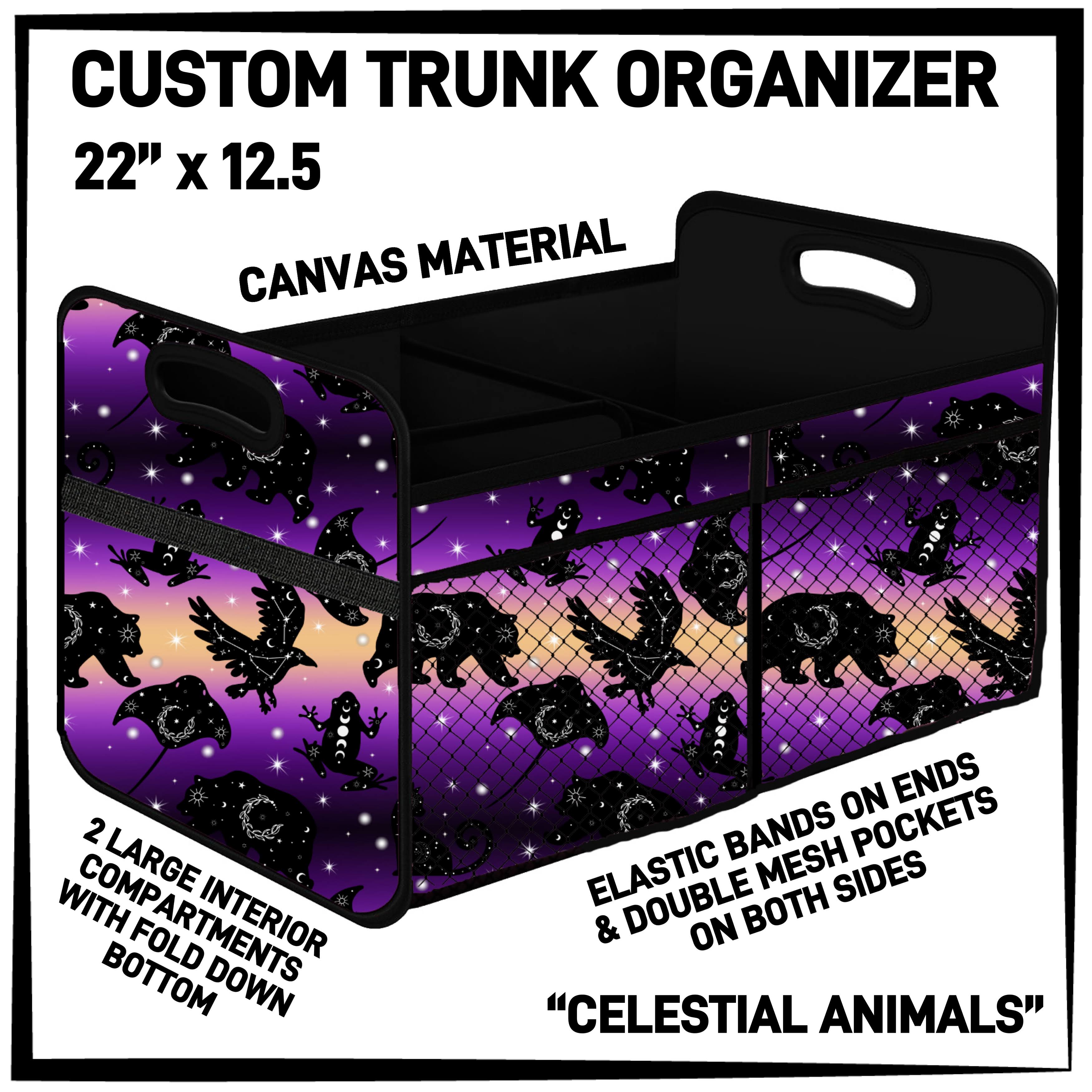 C3TO - Celestial Animals Car Trunk Organizer - Preorder ETA: Mid-Jan