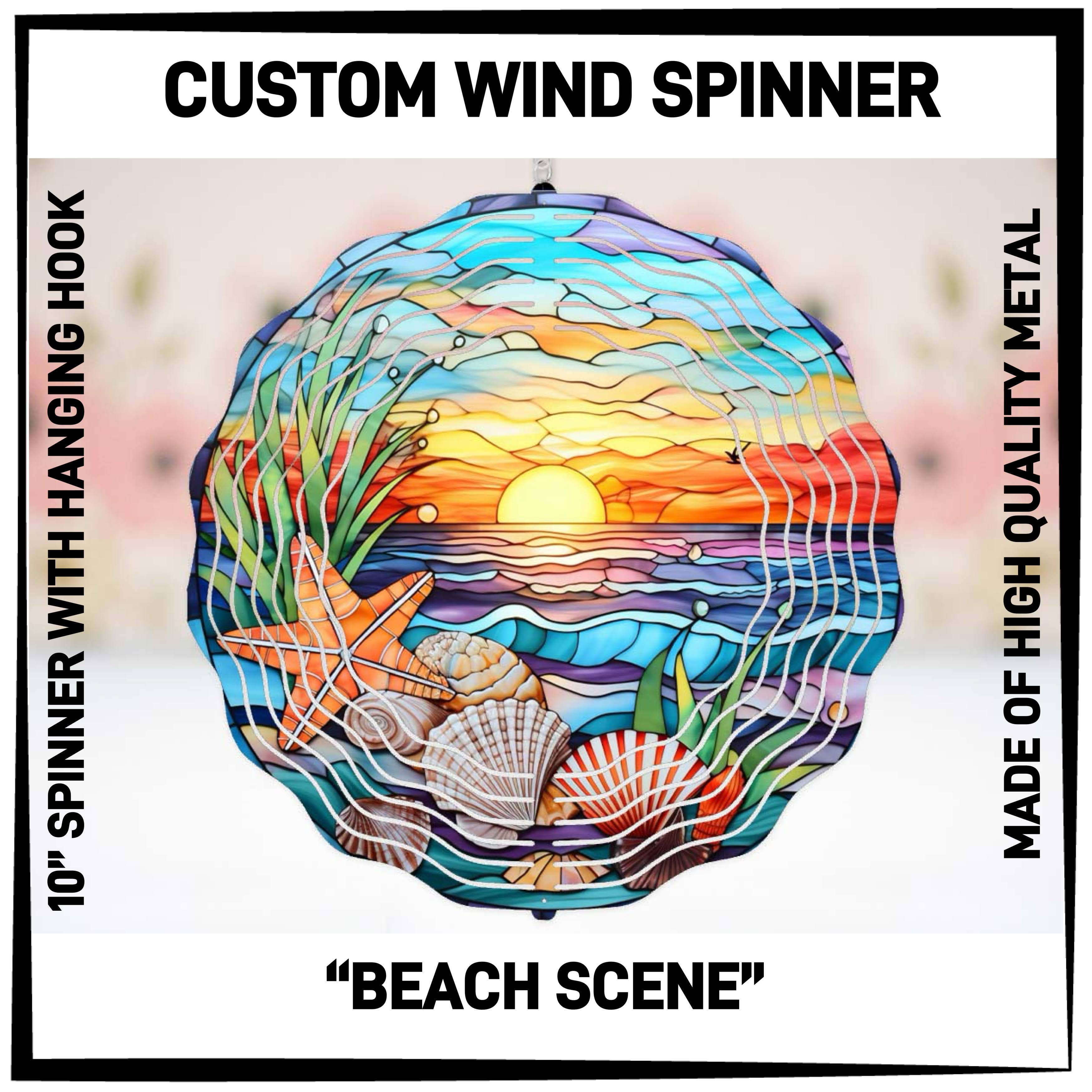 W2SN - Beach Scene Wind Spinners - Preorder ETA: Late Jan