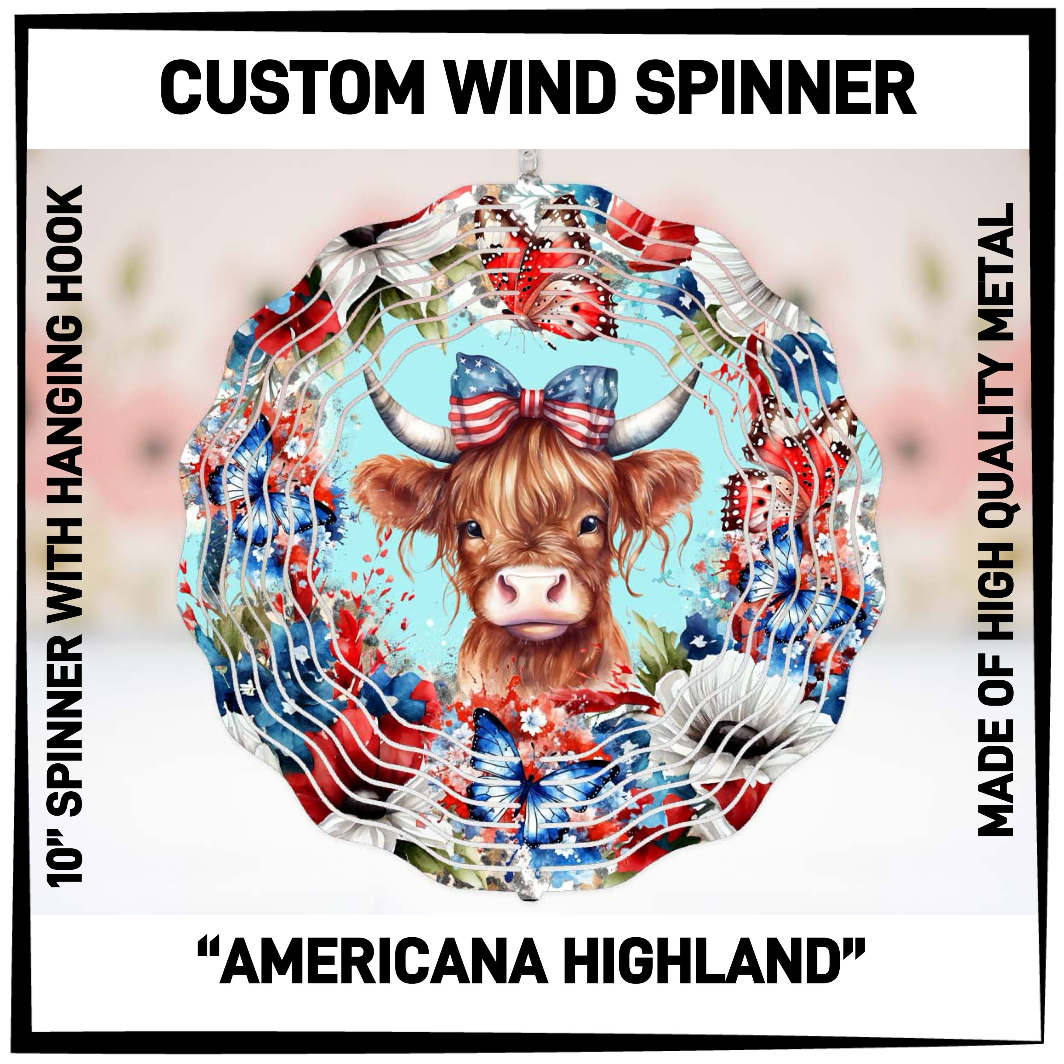 W2SN - Americana Highland Wind Spinners - Preorder ETA: Late Jan