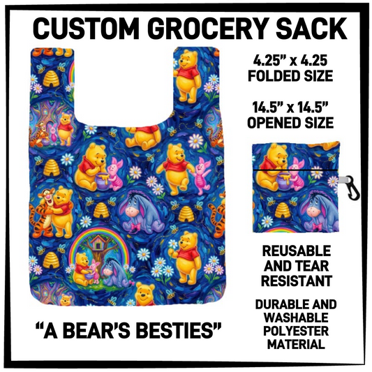 GRC4 - A Bear's Besties Grocery Sack - Preorder Closing 9/10 ETA: Early Dec