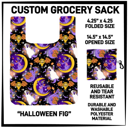 GRC4 - Halloween Fig Grocery Sack - Preorder Closing 9/10 ETA: Early Dec