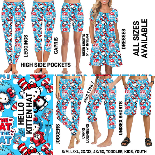 DO1C - Hello Kitten Hat - Preorder Closing 12/16 ETA: Mid-Feb