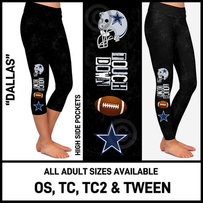 Dallas Cowboys Full Length Leggings with Pockets