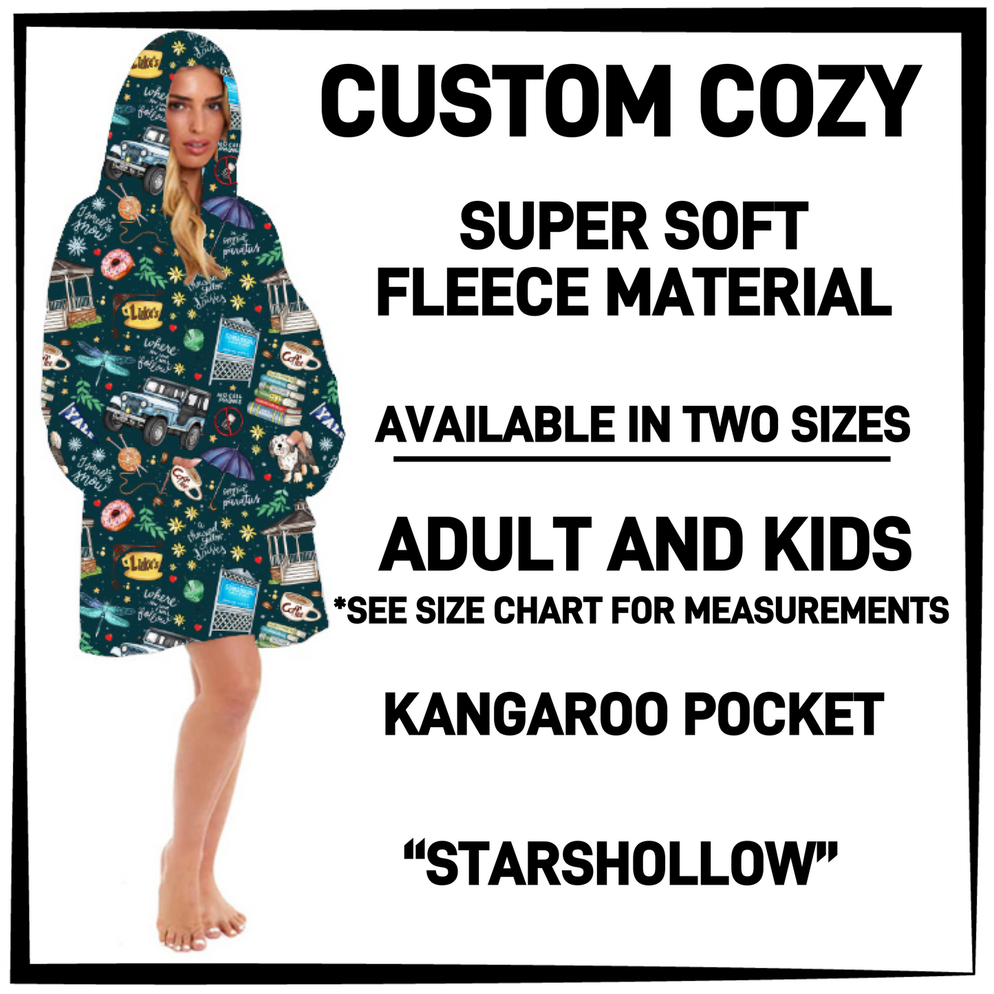 CZ2Y - Starshollow Hooded Cozy - Preorder Closing 9/15 ETA: Mid-Dec